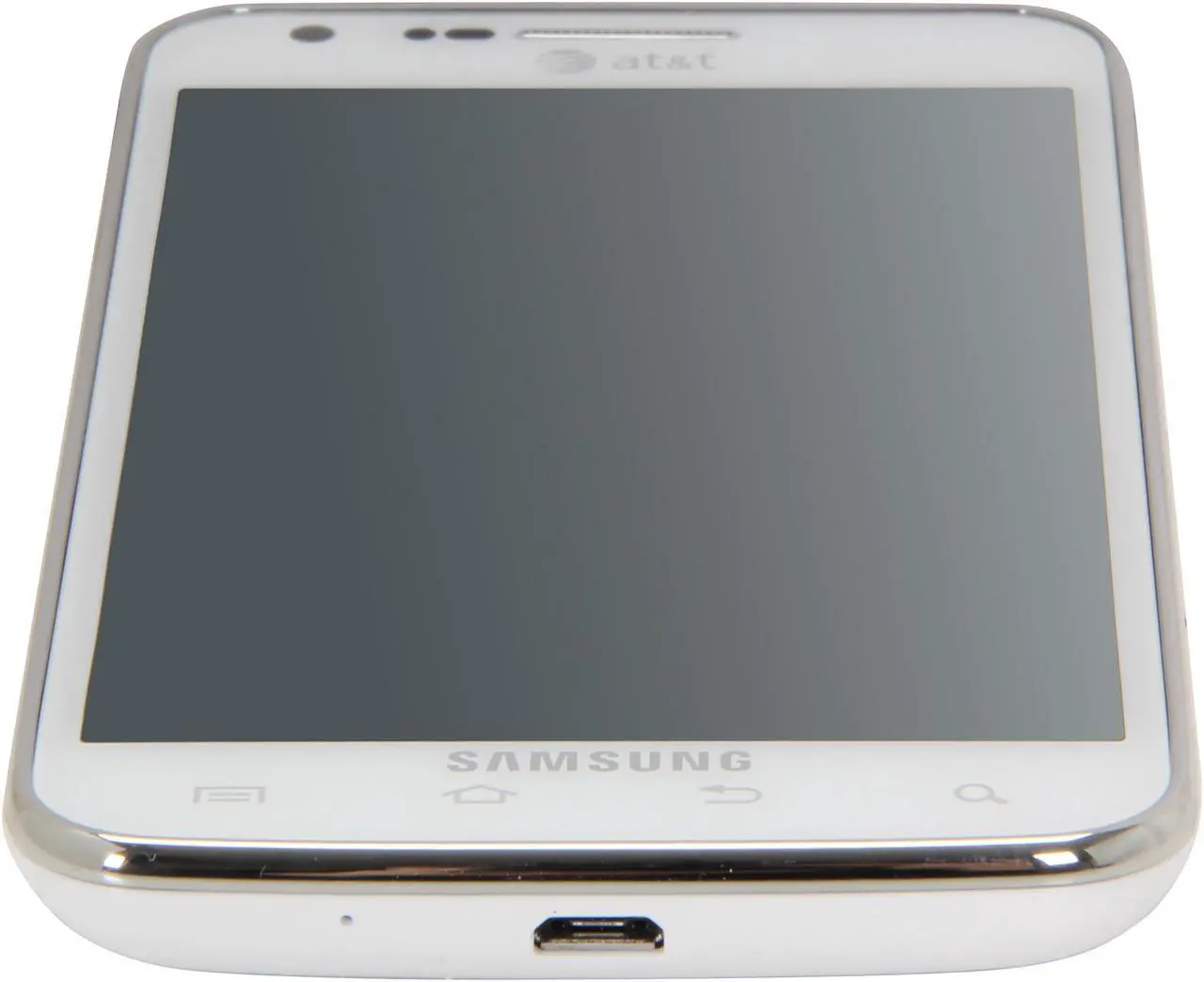 Alt view image 7 of 8 - Samsung Galaxy S II Skyrocket SGH-I727 White 4G LTE Dual-Core 1.5 GHz 16GB Unlocked GSM Cell Phone