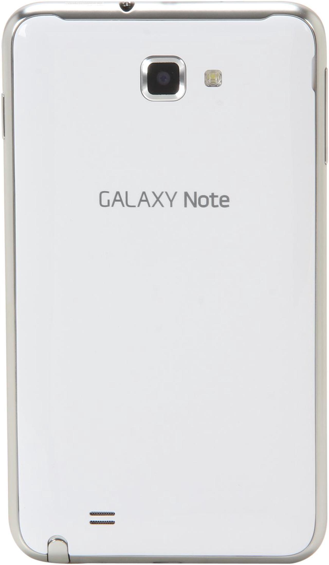 Alt view image 4 of 8 - Samsung Galaxy Note SGH-I717 4G LTE Unlocked Cell Phone 5.3" White 1GB RAM