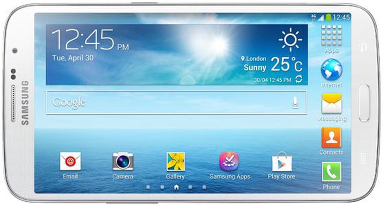 Alt view image 3 of 5 - Samsung Galaxy Mega 6.3 GT-I9200 Unlocked Cell Phone 6.3" White
