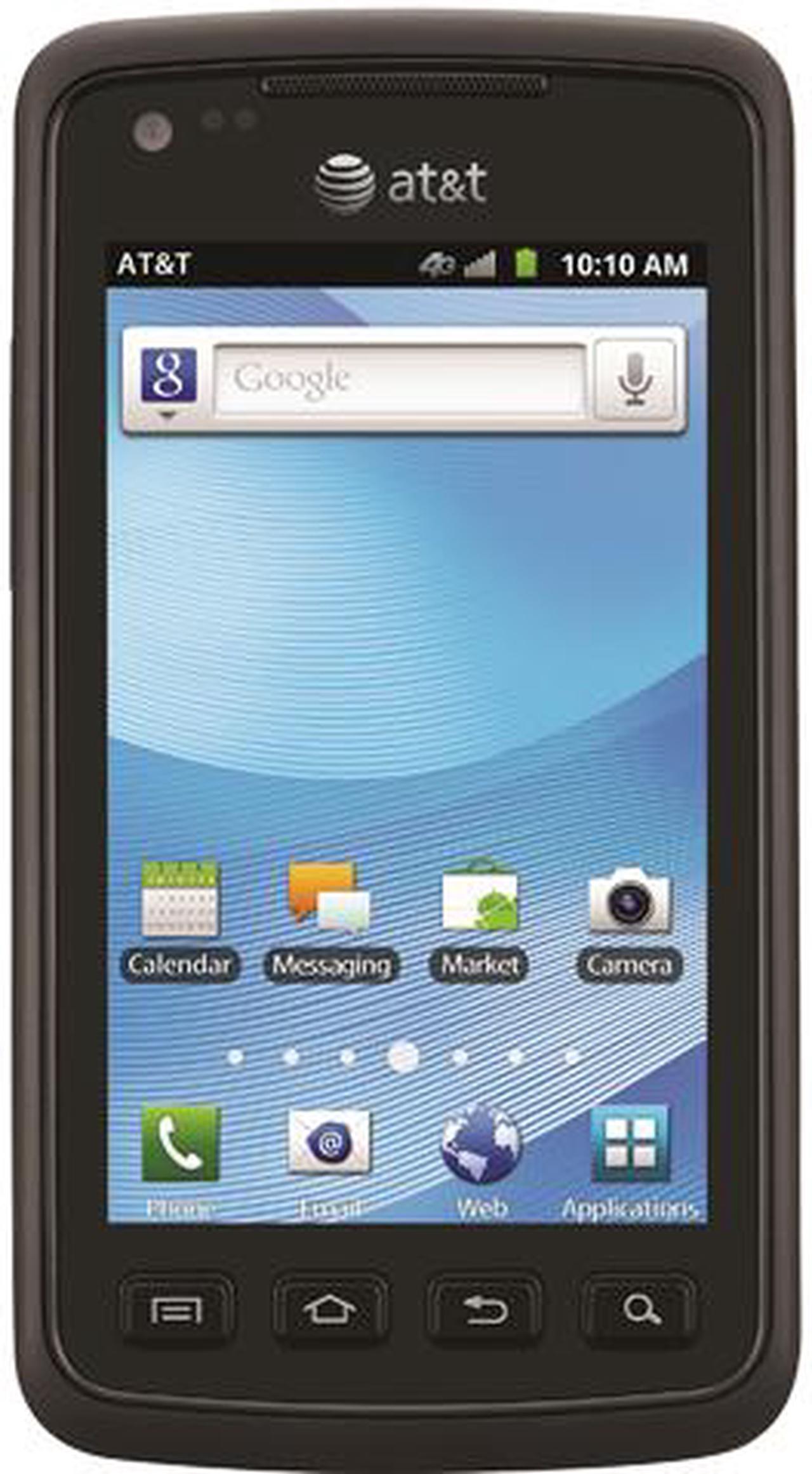 Main image of Samsung Rugby Smart SGH-I847 Unlocked GSM Android Cell Phone 3.7" Gray