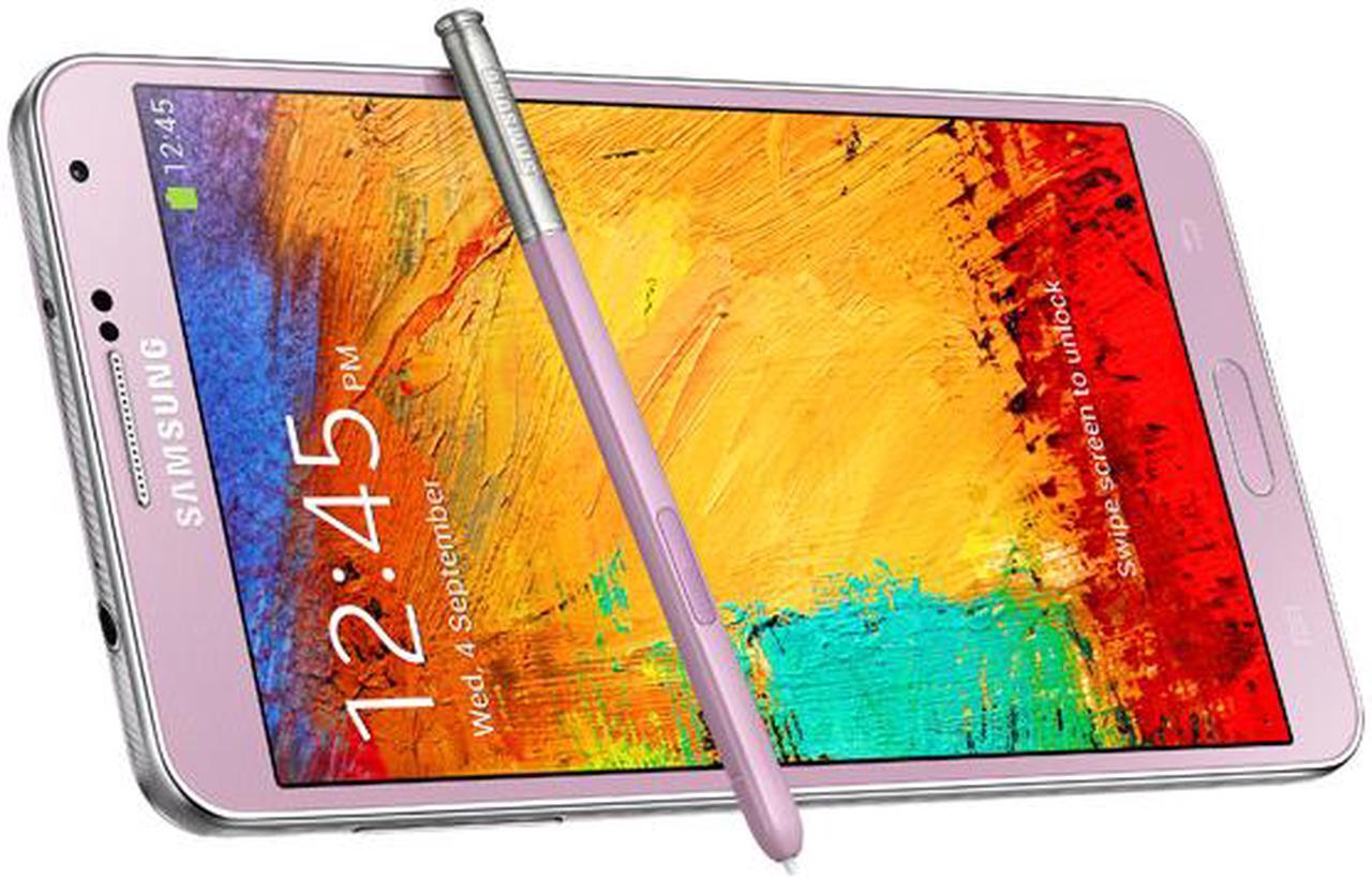 Alt view image 9 of 11 - Samsung Galaxy Note 3 N9000 32 GB Pink 3G Quad-core 1.9 GHz Cortex-A15 & quad-core 1.3 GHz Cortex-A7 Unlocked Cell Phone