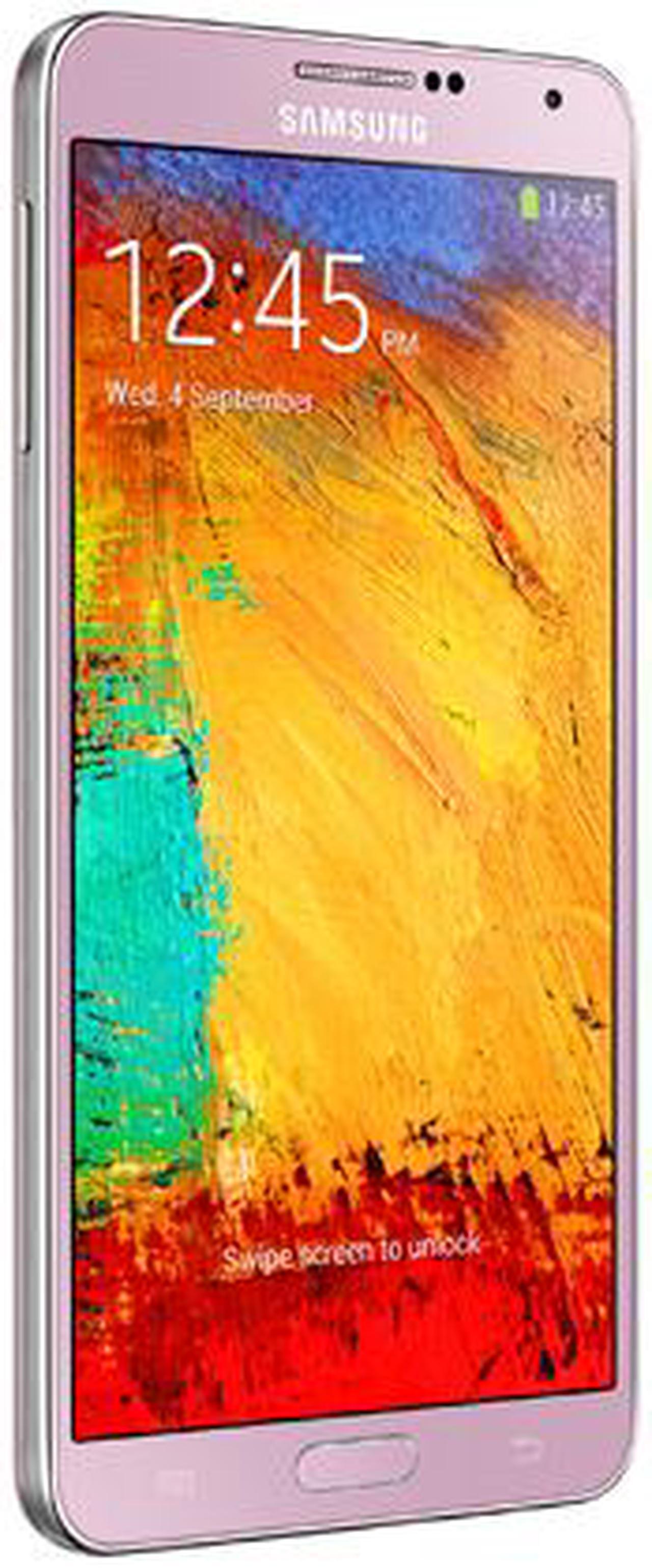 Alt view image 3 of 11 - Samsung Galaxy Note 3 N9000 32 GB Pink 3G Quad-core 1.9 GHz Cortex-A15 & quad-core 1.3 GHz Cortex-A7 Unlocked Cell Phone
