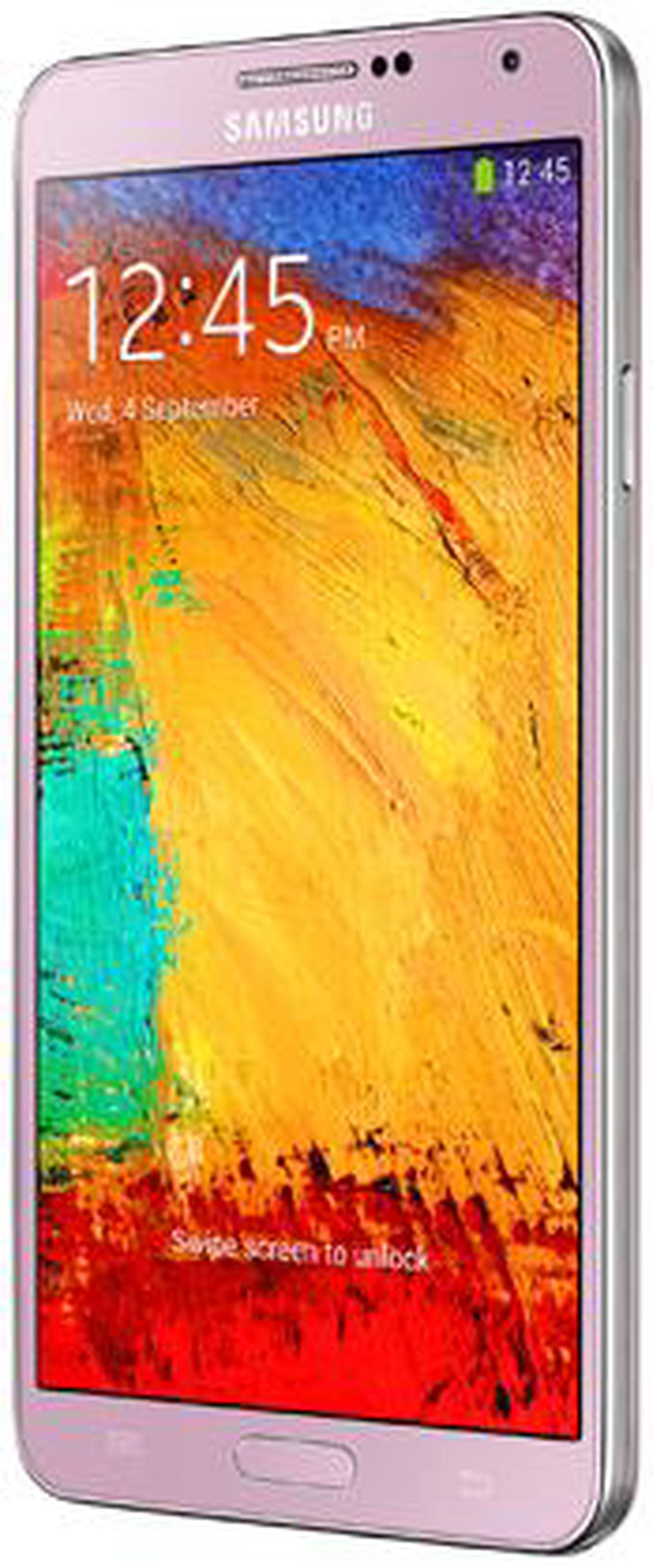 Alt view image 2 of 11 - Samsung Galaxy Note 3 N9000 32 GB Pink 3G Quad-core 1.9 GHz Cortex-A15 & quad-core 1.3 GHz Cortex-A7 Unlocked Cell Phone