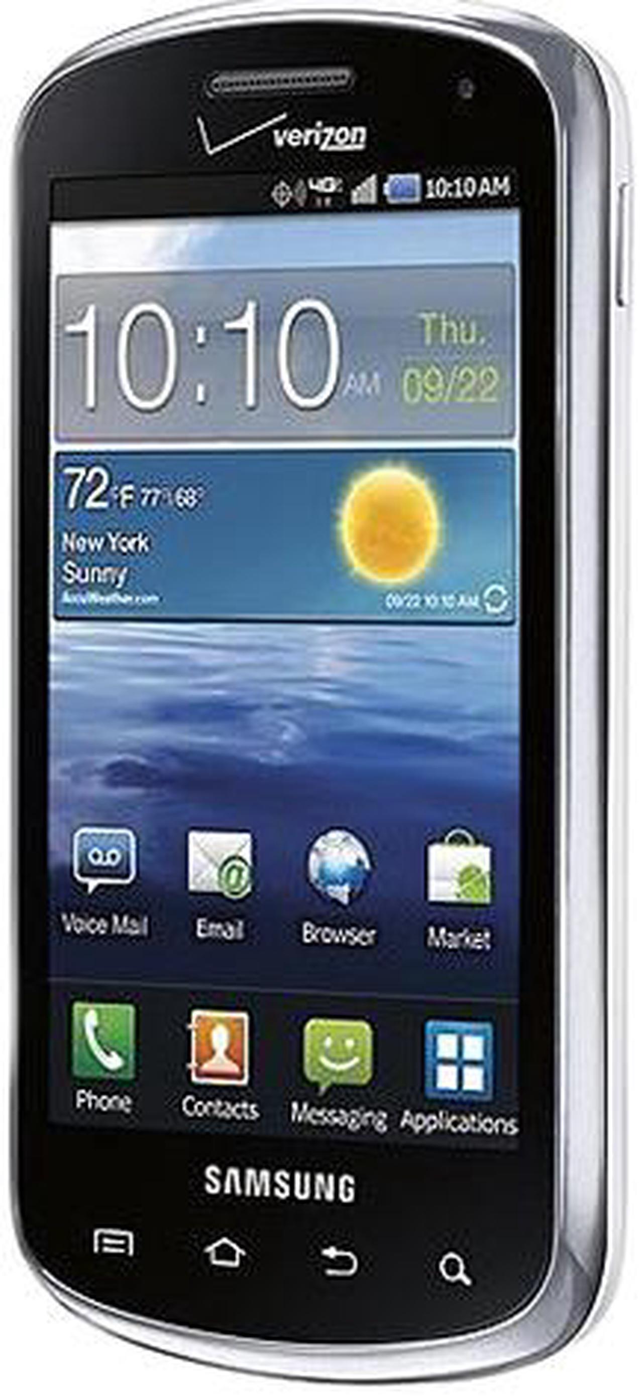 Main image of Samsung Stratosphere I405 4G LTE Verizon CDMA Android Slider Phone - White