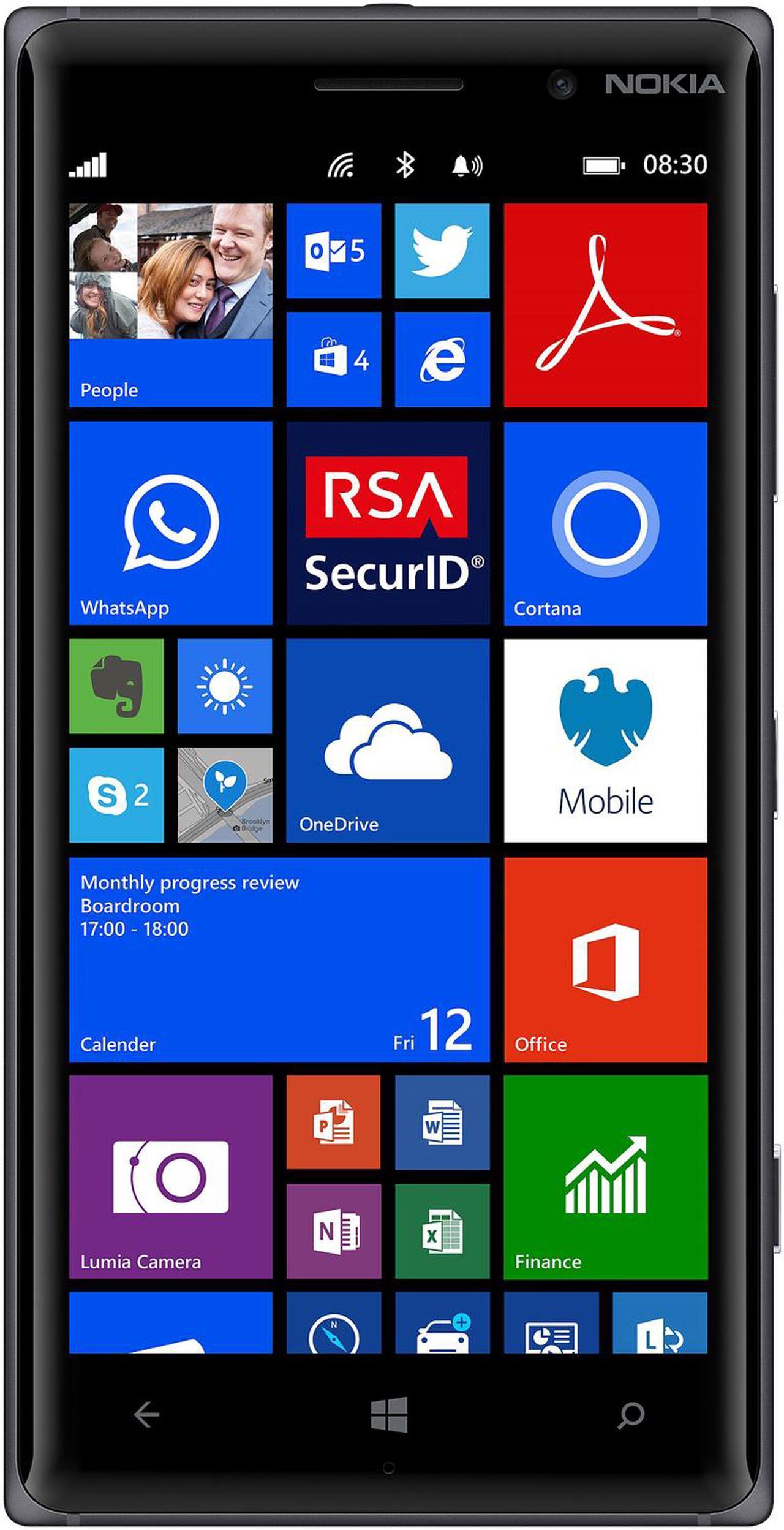 Alt view image 2 of 4 - Nokia Lumia 830 RM-983 4G LTE AT&T Unlocked Quad-Core Windows Phone w/ 10MP Camera 5" Black 1GB RAM