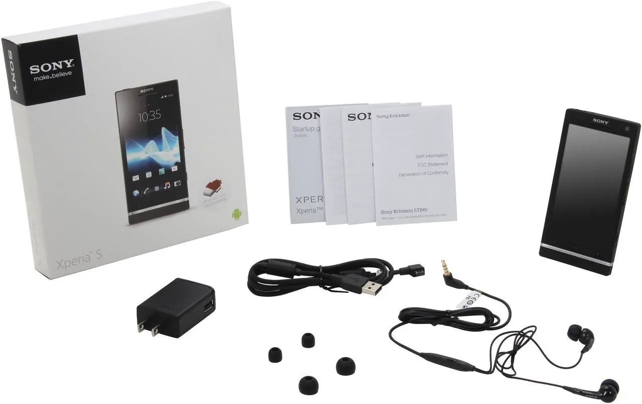 Alt view image 8 of 8 - Sony Xperia S LT26i 32GB Unlocked Android GSM Smart Phone with 4.3" Screen 4.3" Black