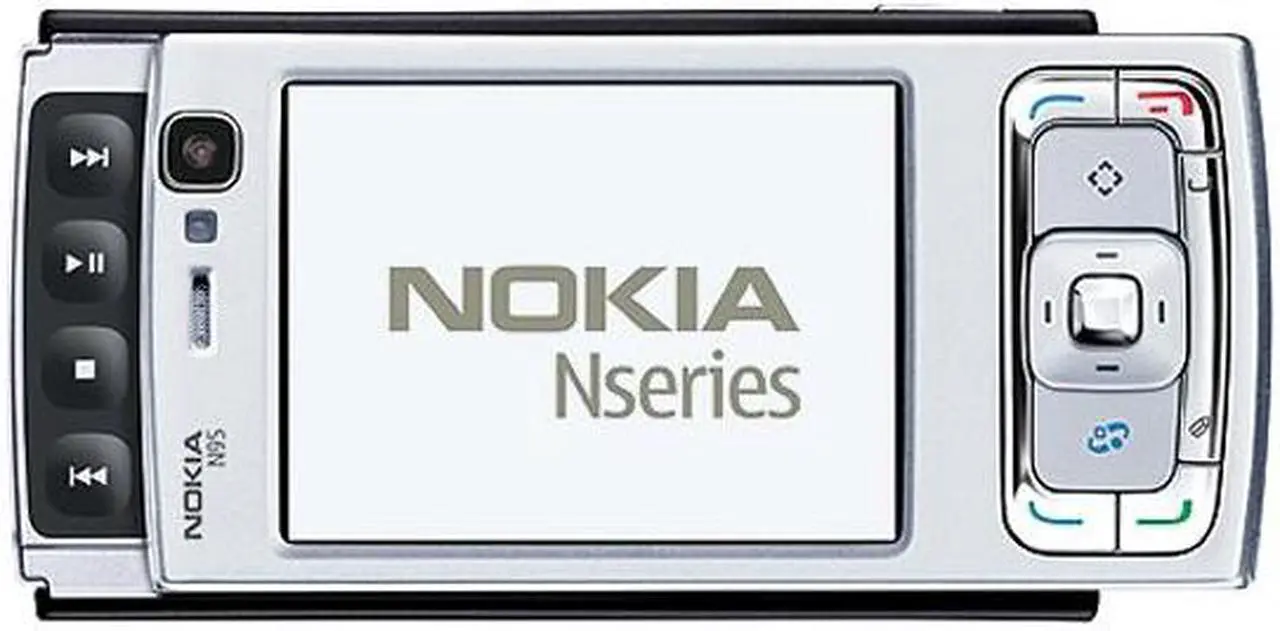Alt view image 2 of 10 - Nokia N95 Black Back US Version Unlocked Smartphone 2.6"