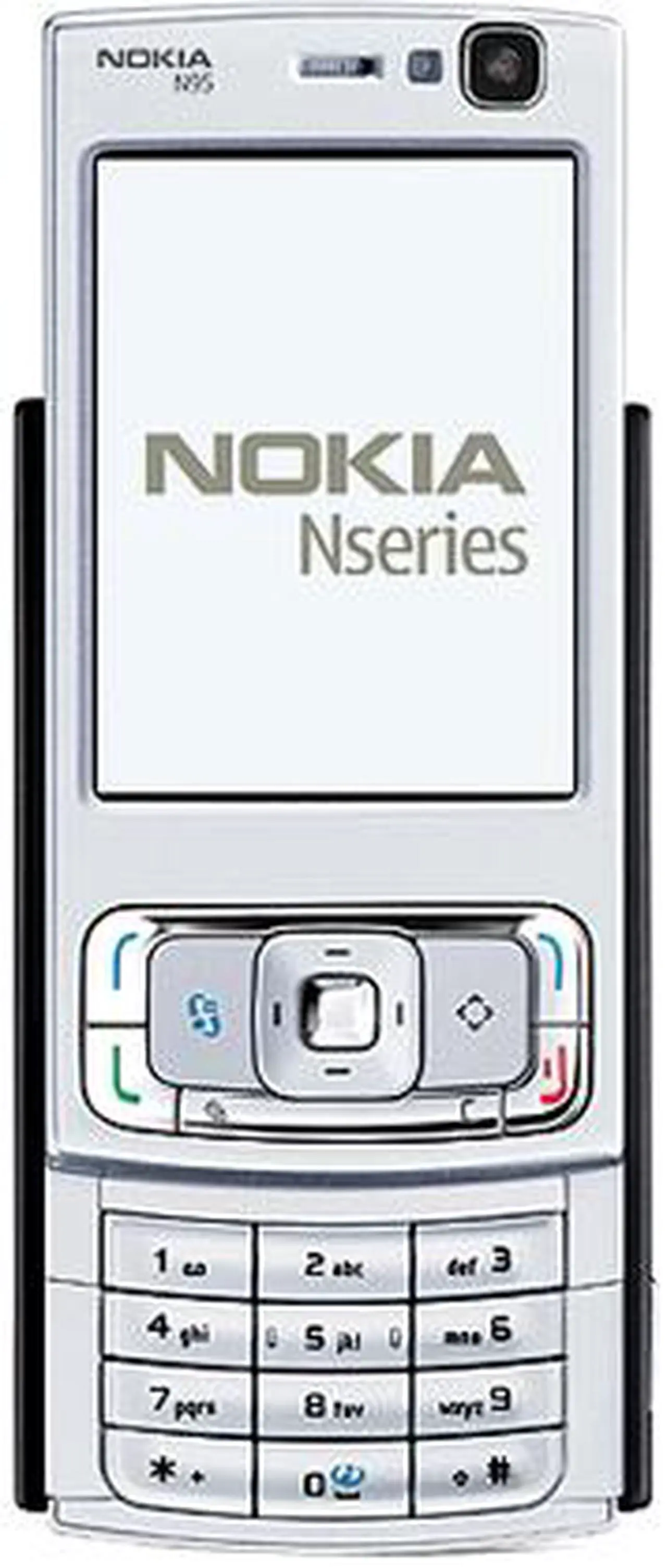 Alt view image 9 of 10 - Nokia N95 Black Back US Version Unlocked Smartphone 2.6"