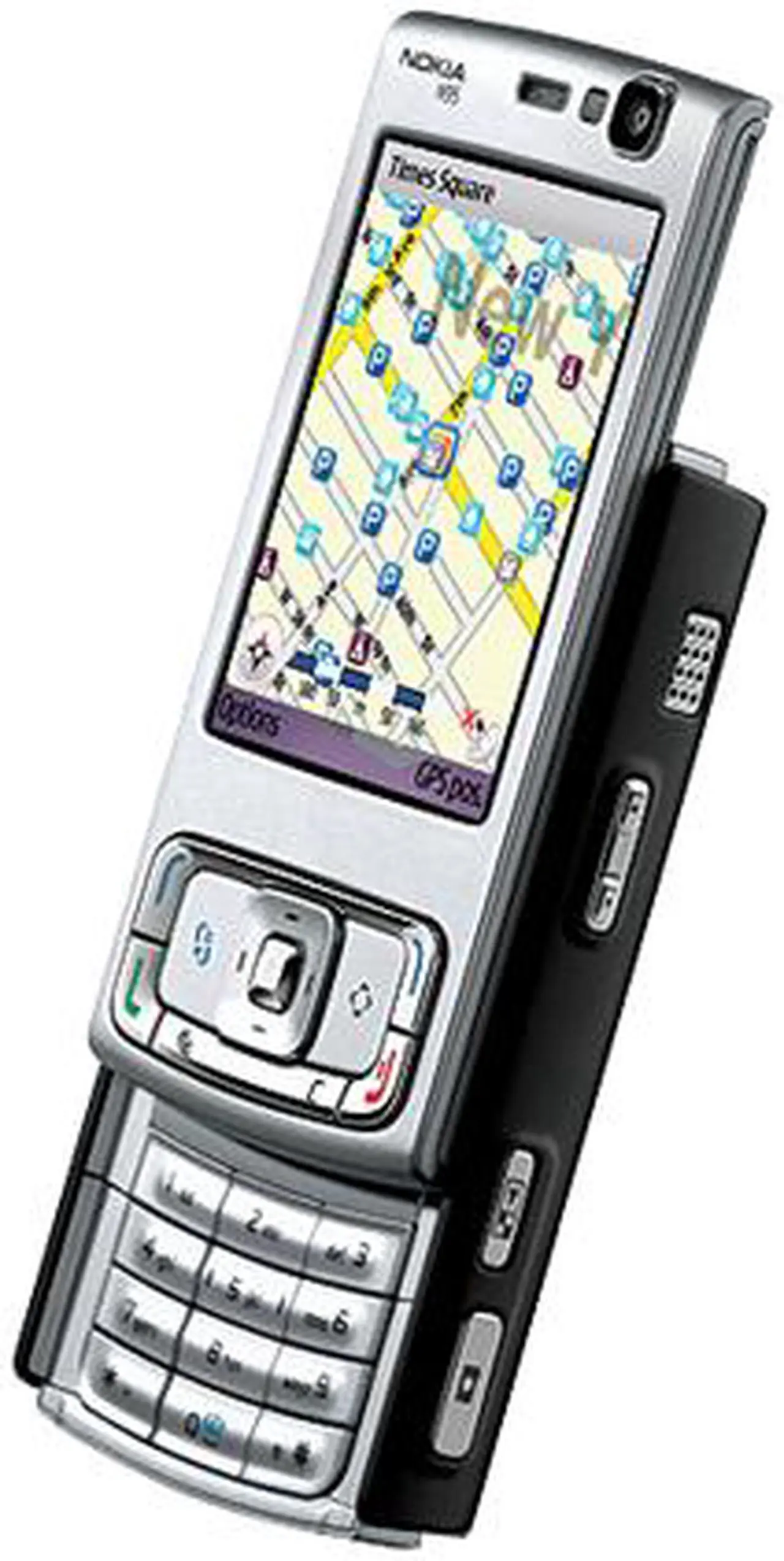 Alt view image 10 of 10 - Nokia N95 Black Back US Version Unlocked Smartphone 2.6"