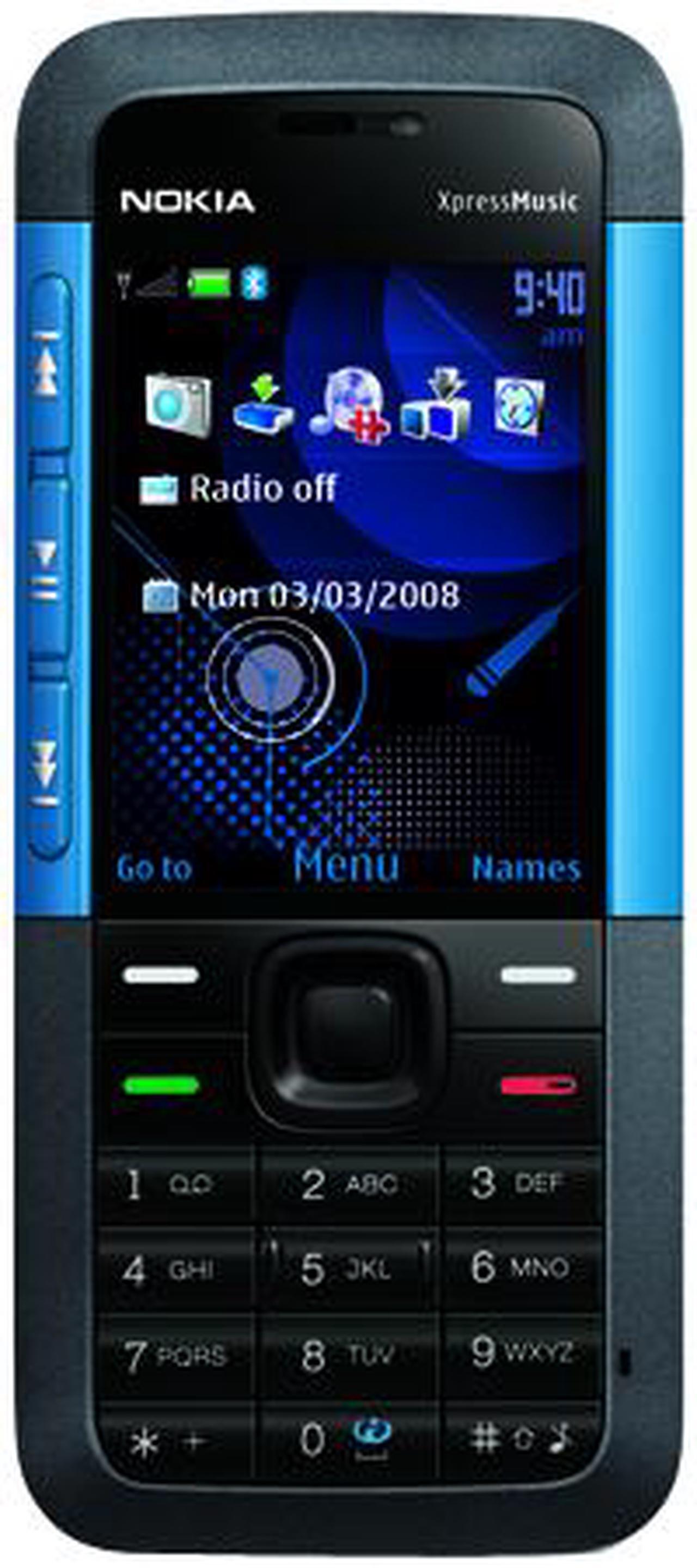 Main image of Nokia 5310 Blue Unlocked GSM Bar Phones with MP3 ringtone