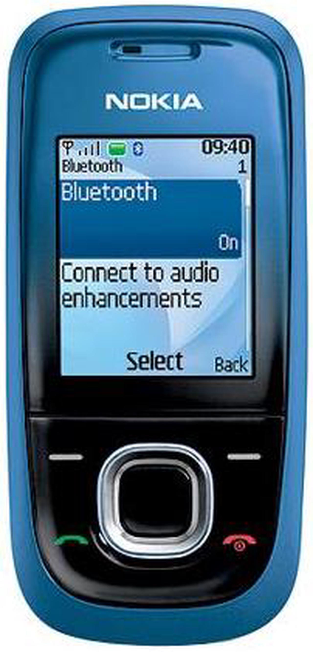 Main image of Nokia 2680 slide Unlocked GSM Slider Phone with MP3 1.85" Night Blue