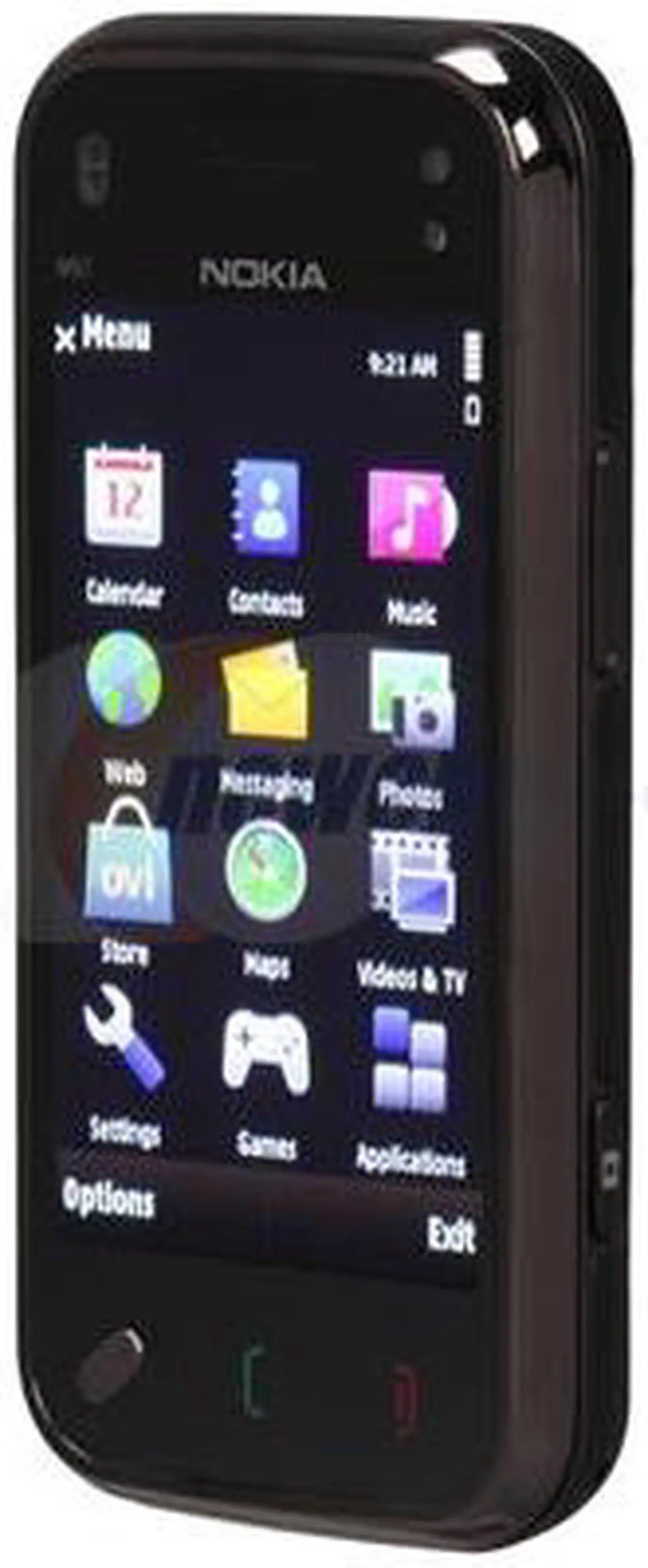 Alt view image 2 of 7 - Nokia N97 Mini Black Unlocked 3G GSM Smart Phone with 5MP Camera