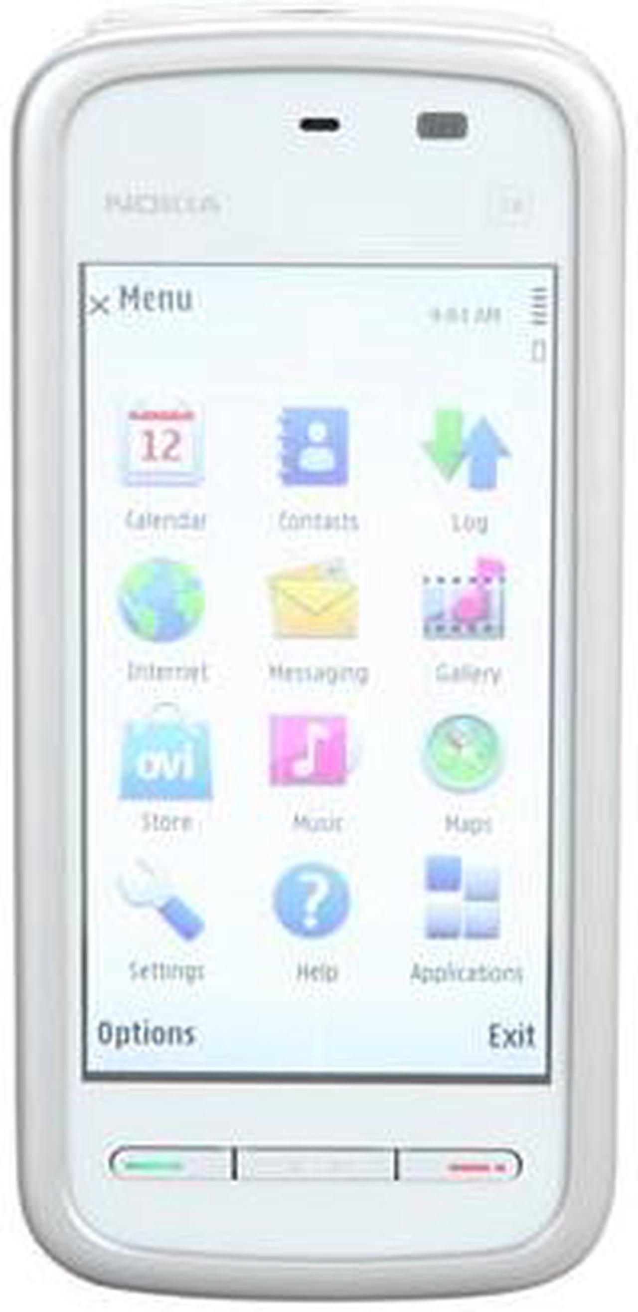 Main image of NOKIA 5230 White 3G Unlocked GSM Smart Phone with Touch Screen