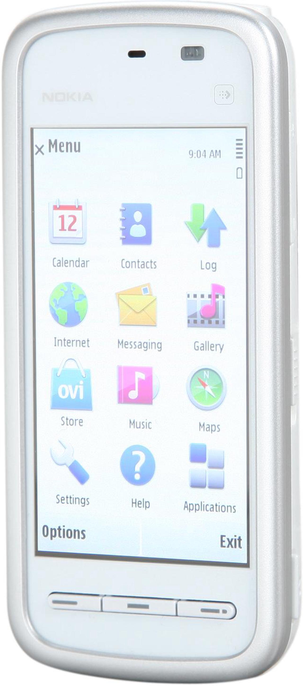Alt view image 2 of 8 - NOKIA 5230 White 3G Unlocked GSM Smart Phone with Touch Screen