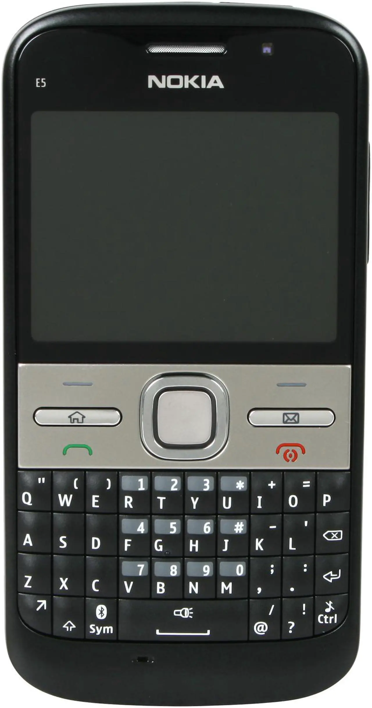 Alt view image 3 of 7 - Nokia E5 Unlocked GSM Smart Phone w/ 5MP Camera / GPS / Wi-Fi 2.36" Black