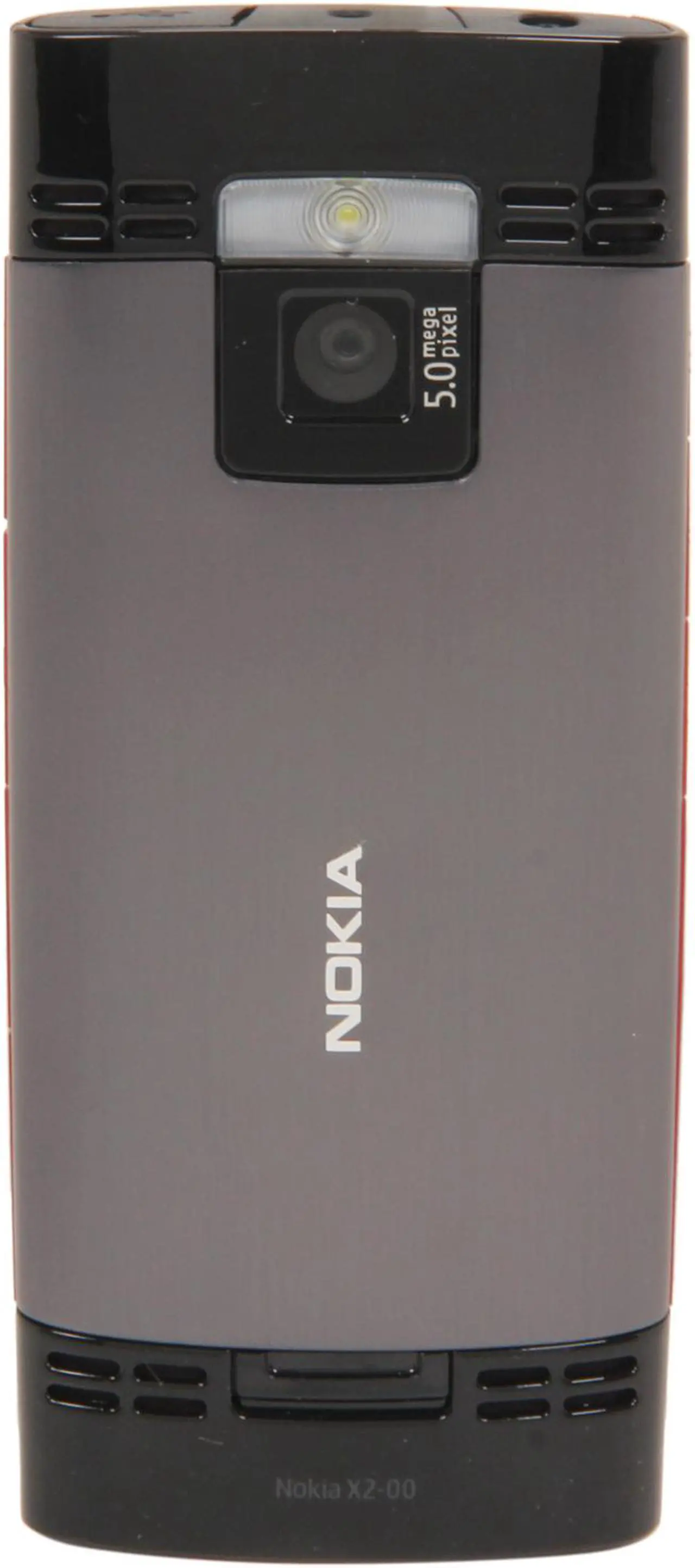 Alt view image 4 of 8 - Nokia X2-00 Red/Black Unlocked GSM Bar Phone / 5 MP Camera / Music / Bluetooth / 2.2" Display (X2-00)