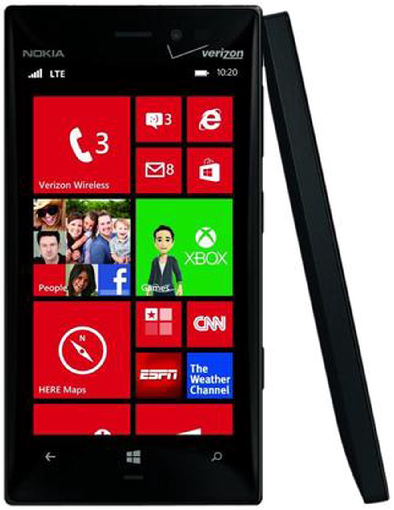 Alt view image 3 of 5 - Nokia Lumia 928 RM-860 4G LTE 32GB Verizon/Unlocked GSM Windows Phone 4.5" Black 1GB RAM