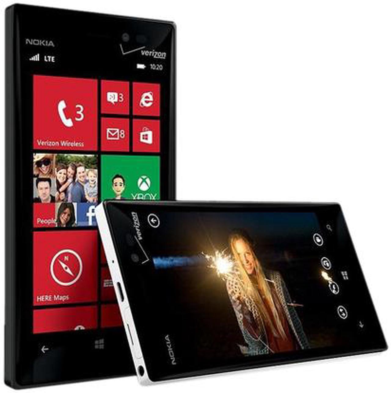 Alt view image 5 of 5 - Nokia Lumia 928 RM-860 4G LTE 32GB Verizon/Unlocked GSM Windows Phone 4.5" Black 1GB RAM
