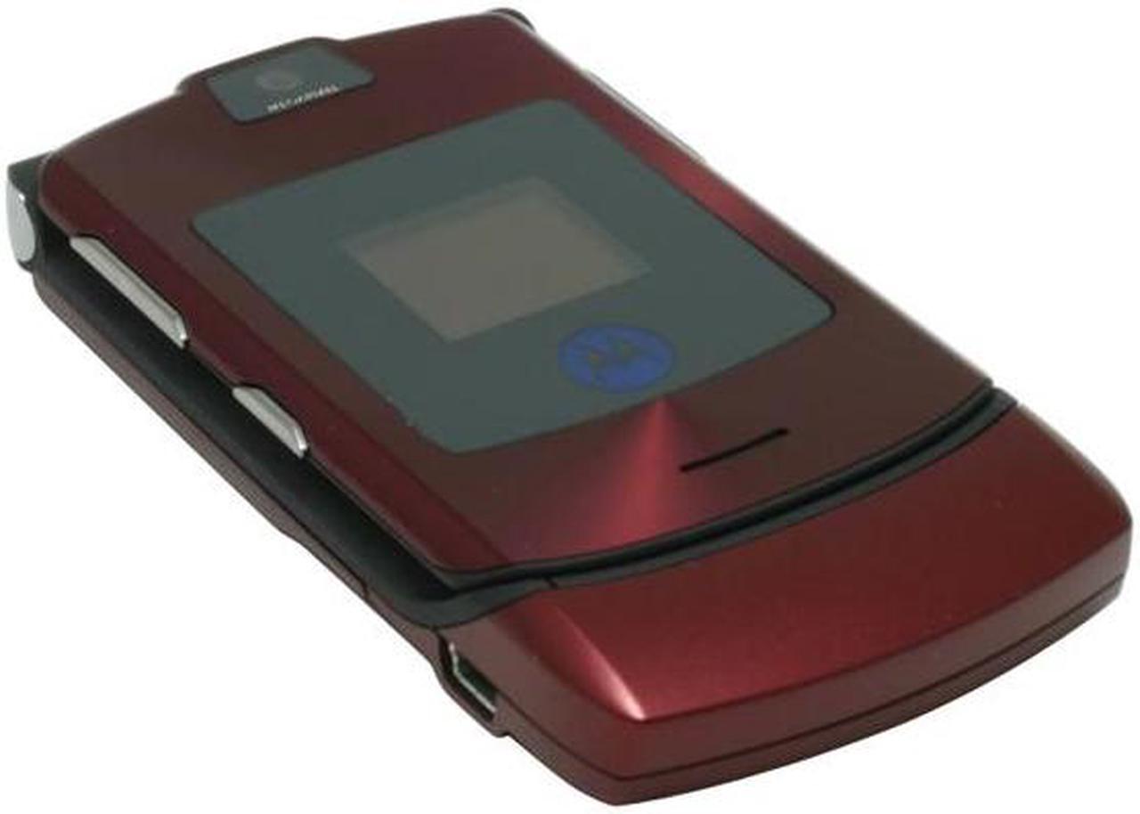 Main image of MOTOROLA RAZR V3I MAROON (A) Unlocked Cell Phone