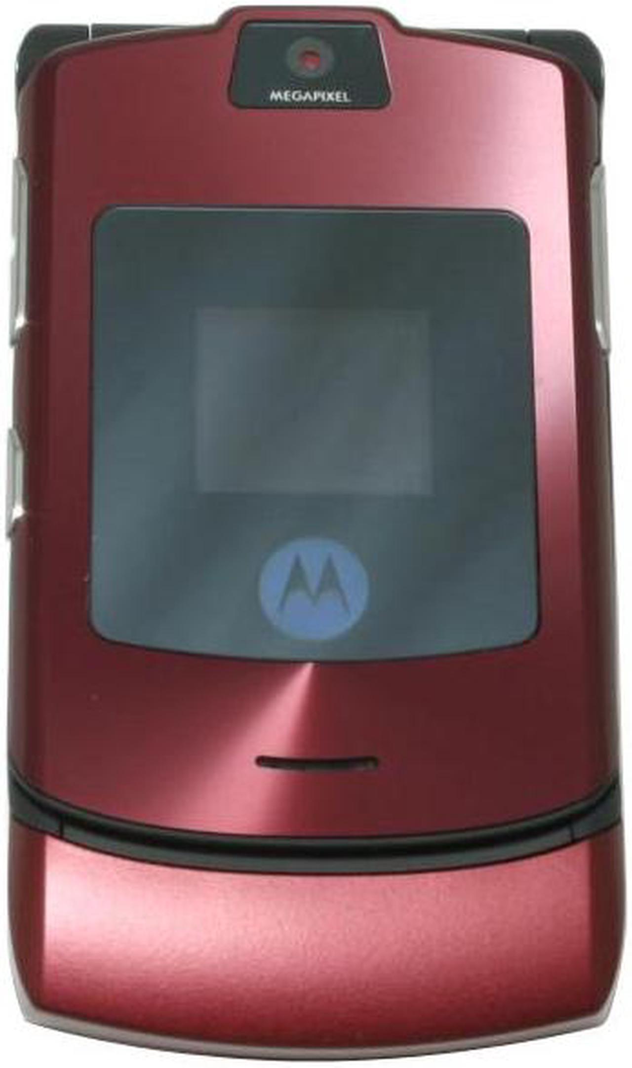 Alt view image 2 of 10 - MOTOROLA RAZR V3I MAROON (A) Unlocked Cell Phone