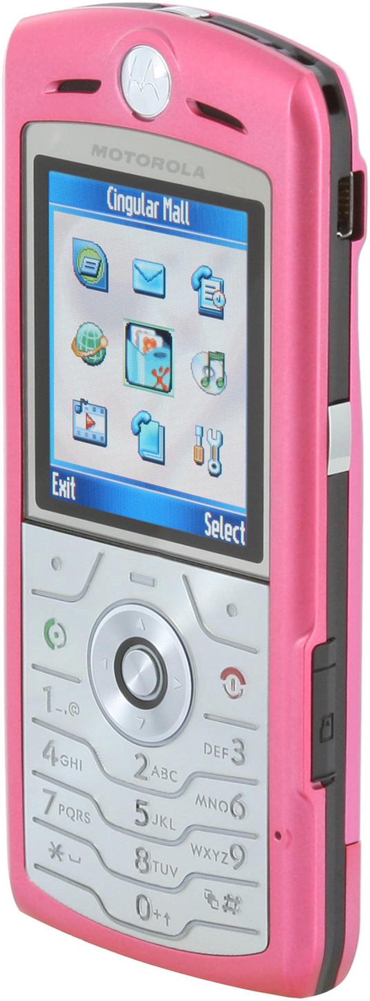 Alt view image 2 of 10 - Motorola SLVR pink unlocked GSM Bar phone with 6 hours talk time (L7)