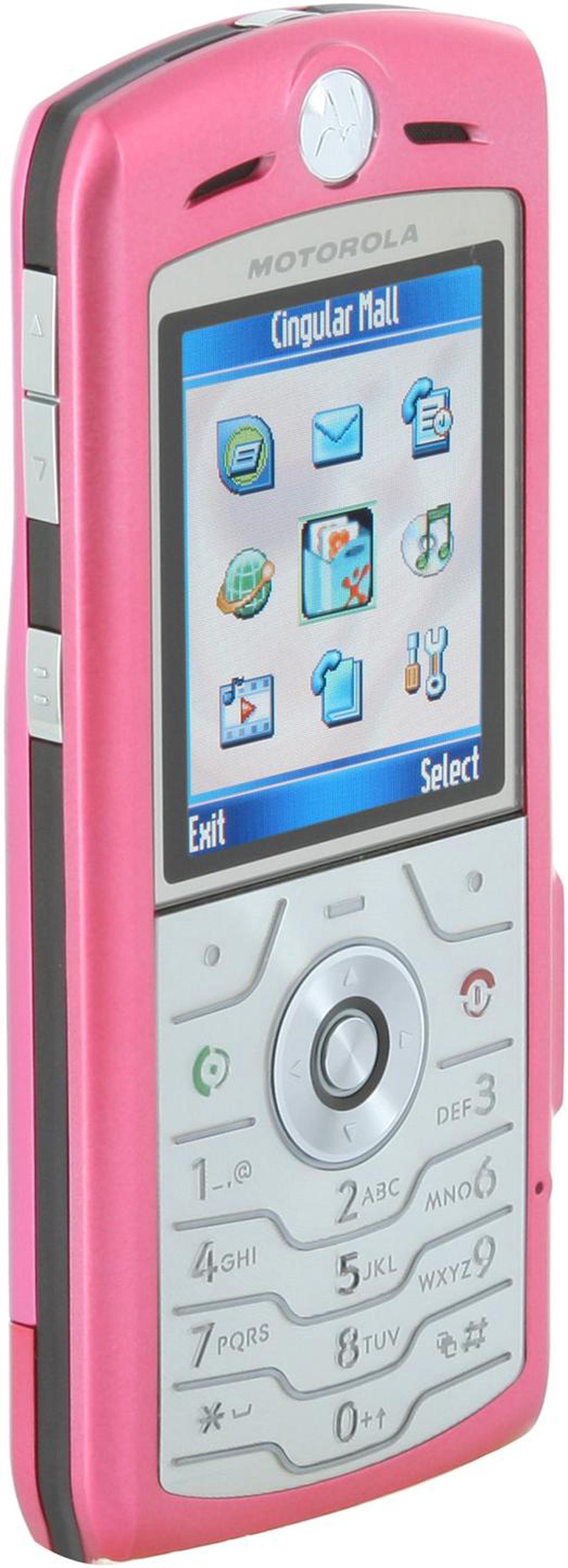 Alt view image 8 of 10 - Motorola SLVR pink unlocked GSM Bar phone with 6 hours talk time (L7)