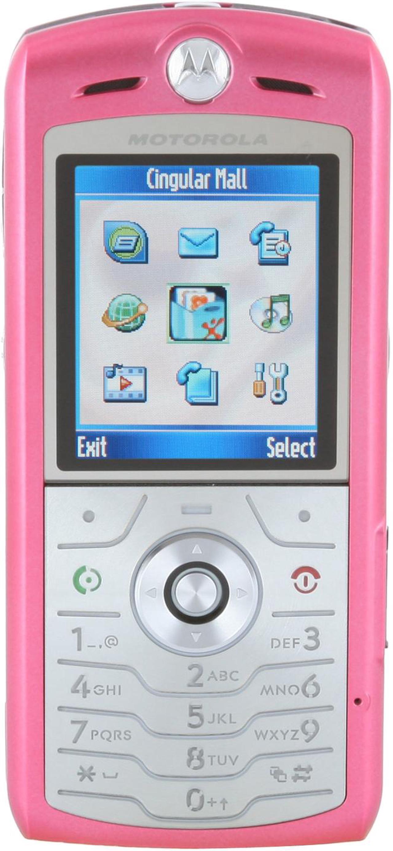 Alt view image 9 of 10 - Motorola SLVR pink unlocked GSM Bar phone with 6 hours talk time (L7)