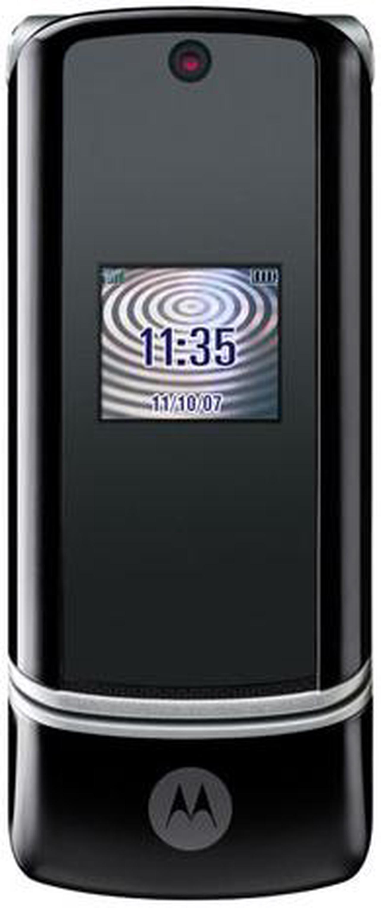 Main image of MOTOROLA KRZR K1 Black Unlocked CellPhone with no Manufacturer warranty - OEM