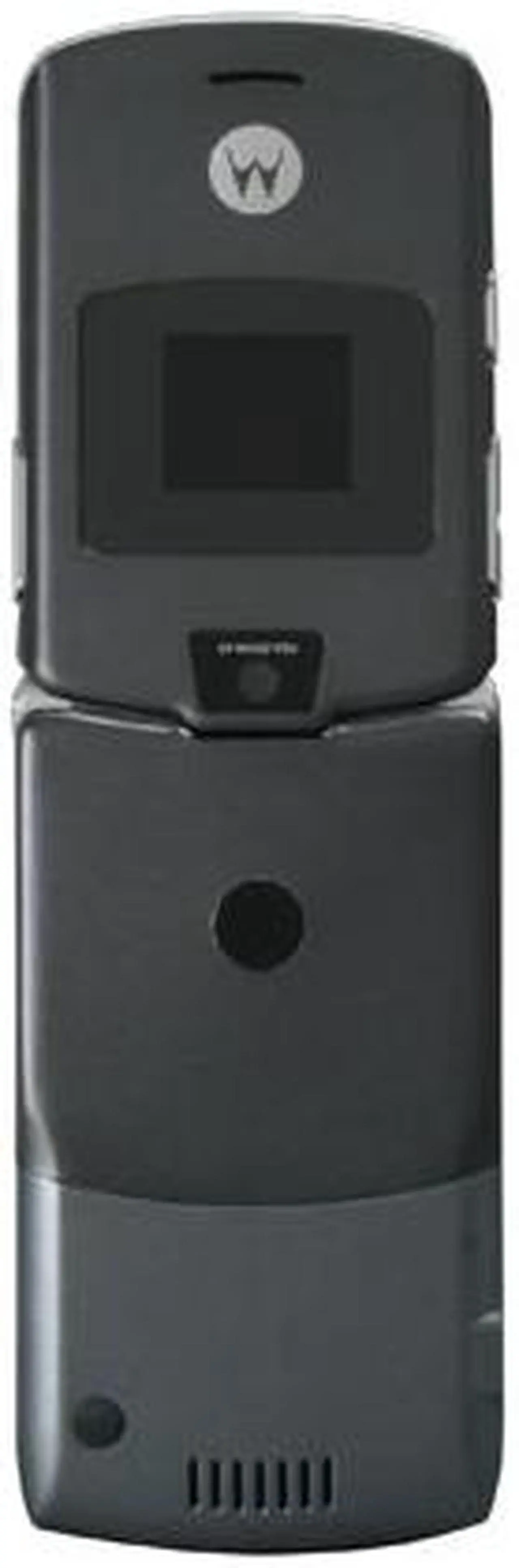 Alt view image 7 of 11 - Motorola RAZR Gray unlocked GSM Flip phone with stylish design (V3) - OEM