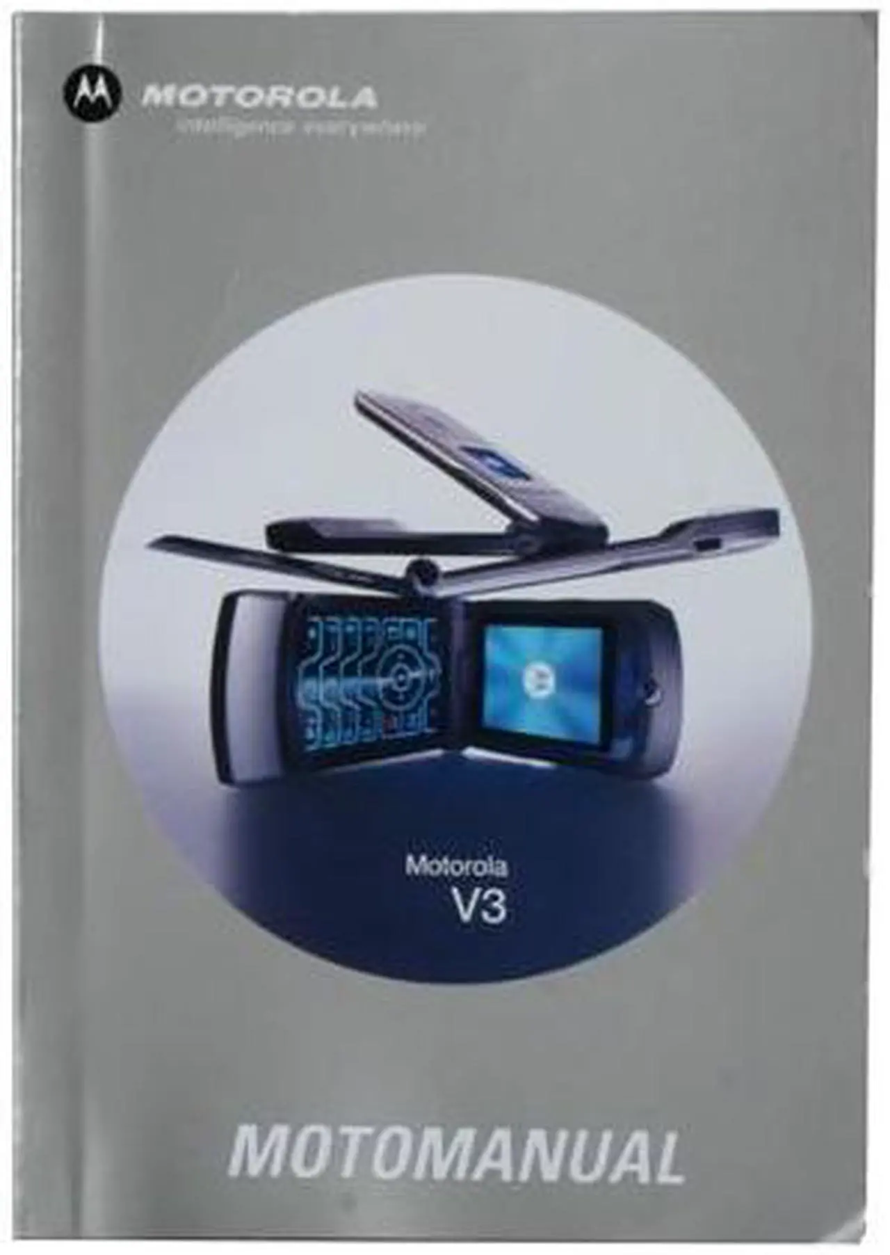 Alt view image 10 of 11 - Motorola RAZR Gray unlocked GSM Flip phone with stylish design (V3) - OEM
