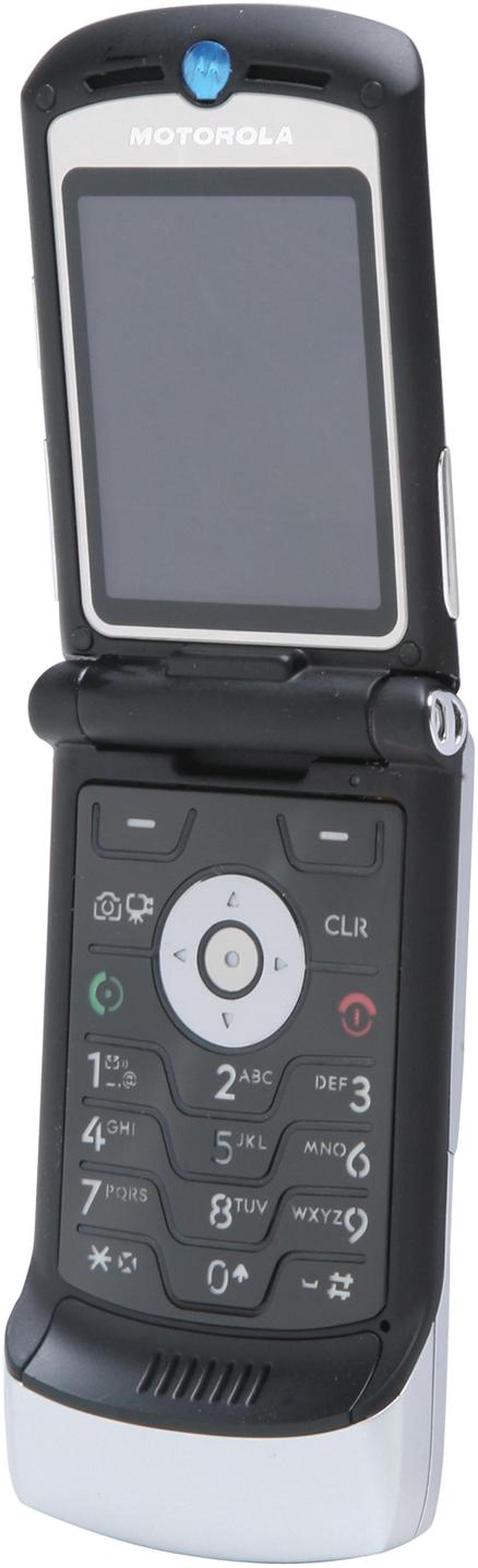 Alt view image 5 of 6 - MOTOROLA RAZR V3m Silver 3G Verizon Cell Phone without contract