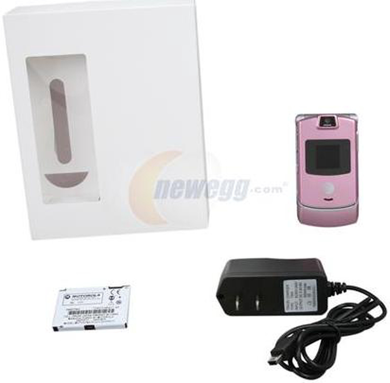 Verizon Pink Razor Refurbished: MOTOROLA RAZR V3m Pink 3G Verizon Cell Phone - Newegg.com