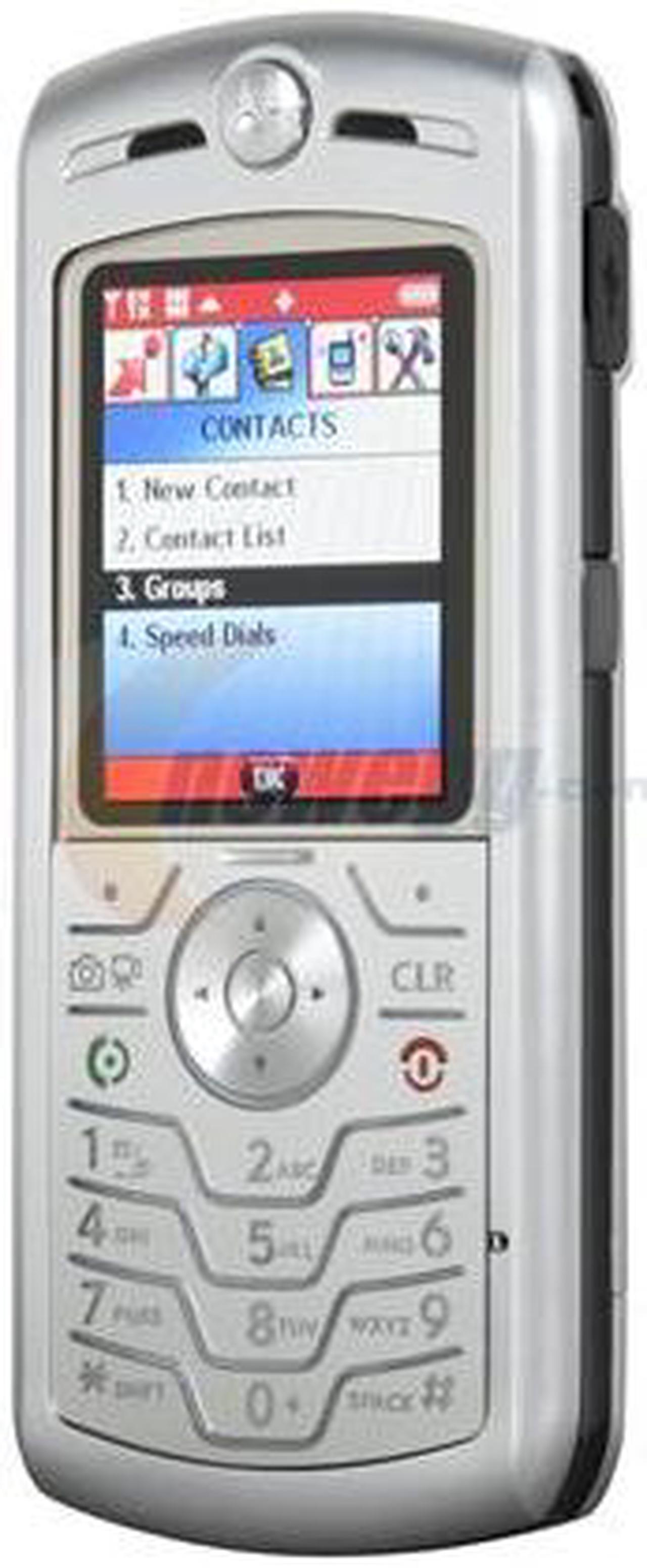 Alt view image 2 of 8 - Motorola SLVR L7c Verizon No Contracted Phone with Mini USB 1.9" Black