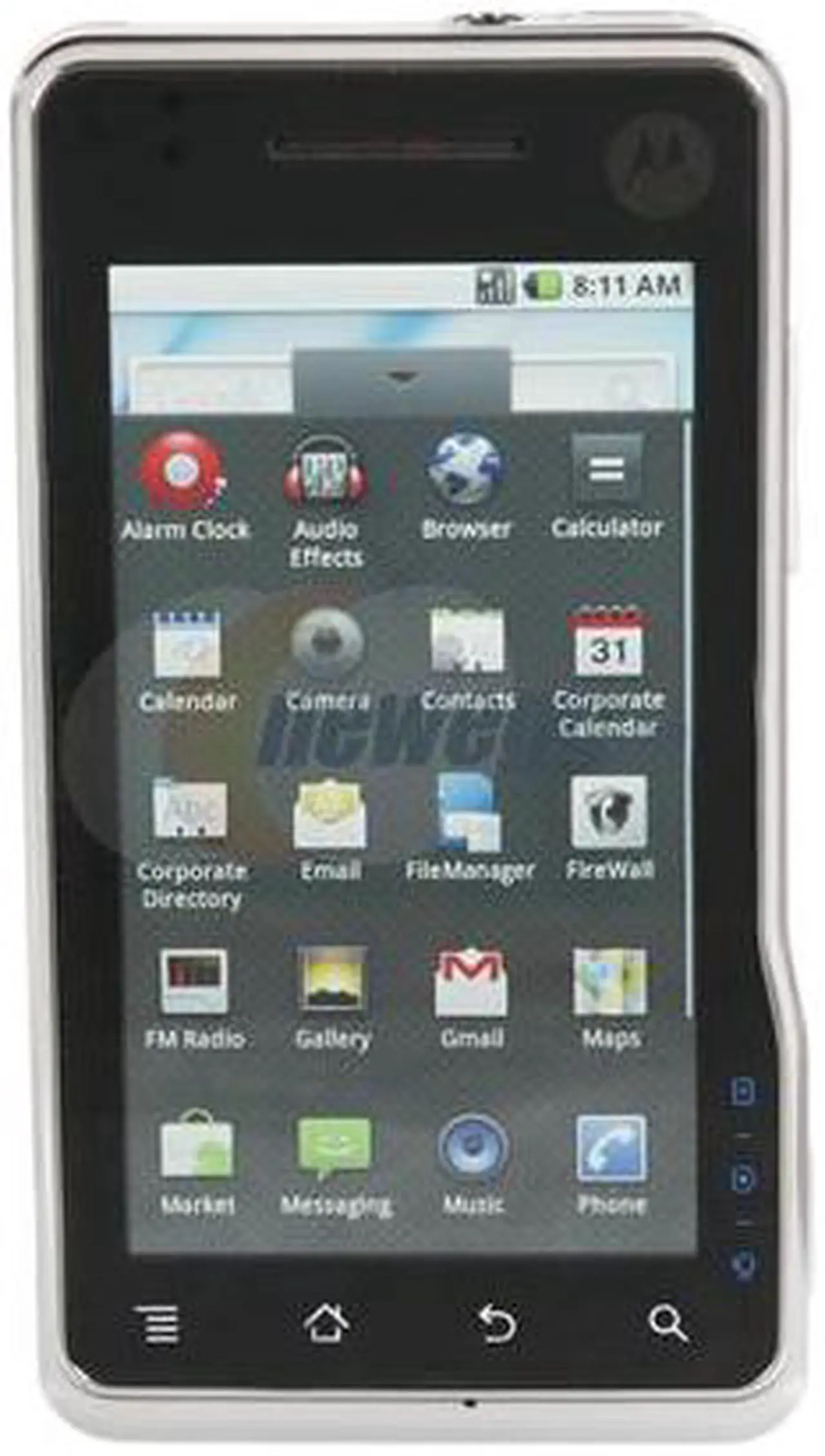 Main image of Motorola XT701 Black Unlocked Smart Phone with Android OS