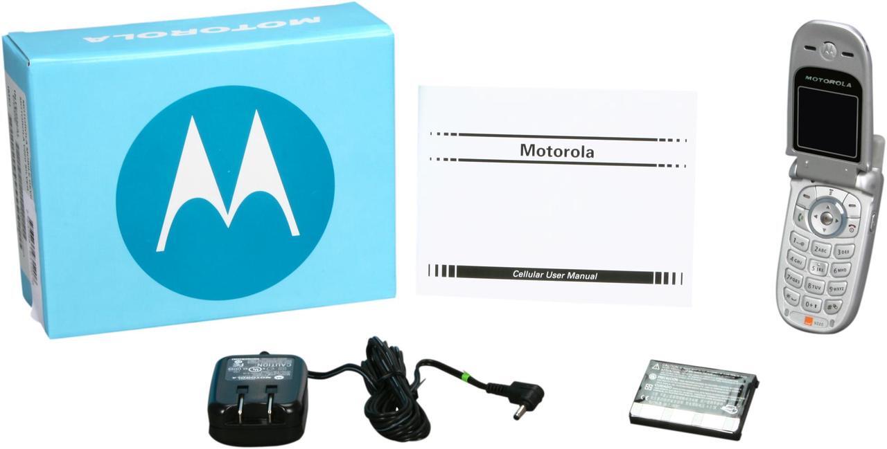 Alt view image 7 of 7 - Motorola V220 Unlocked GSM Flip Phone with MP3 Ringtone Support Silver - OEM