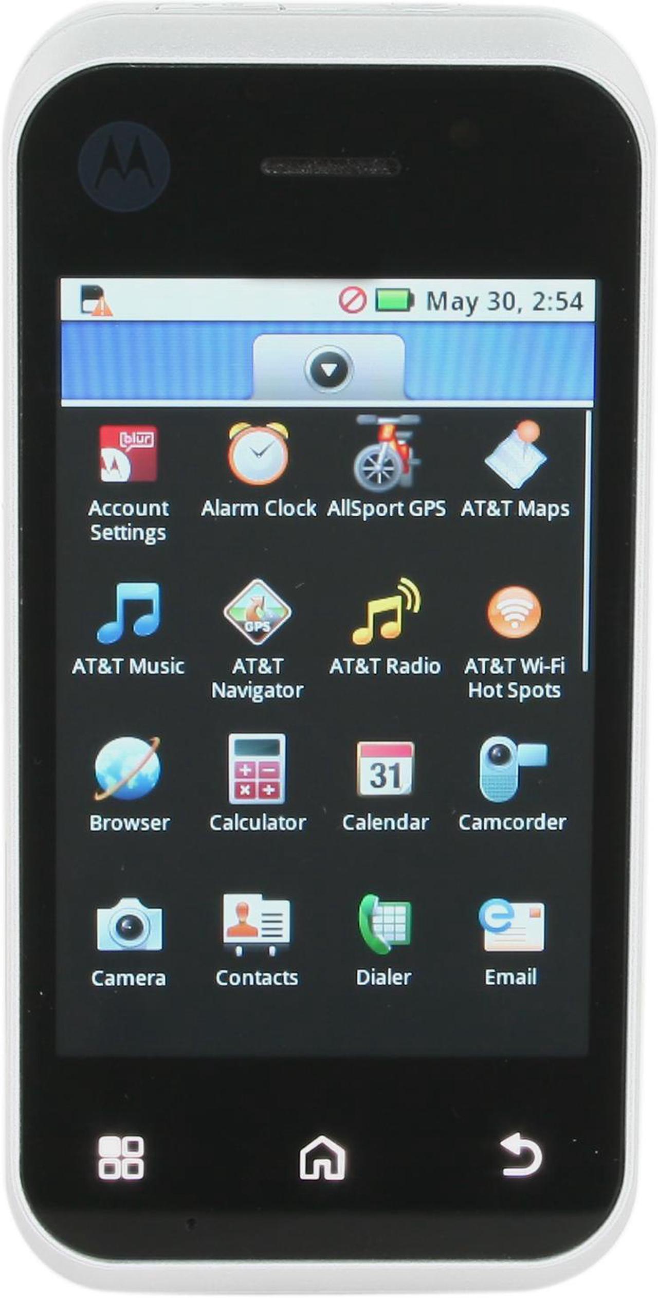Main image of Motorola BACKFLIP MB300 Black 3G Unlocked GSM Smart Phone with Touch Screen & Full QWERTY Keyboard