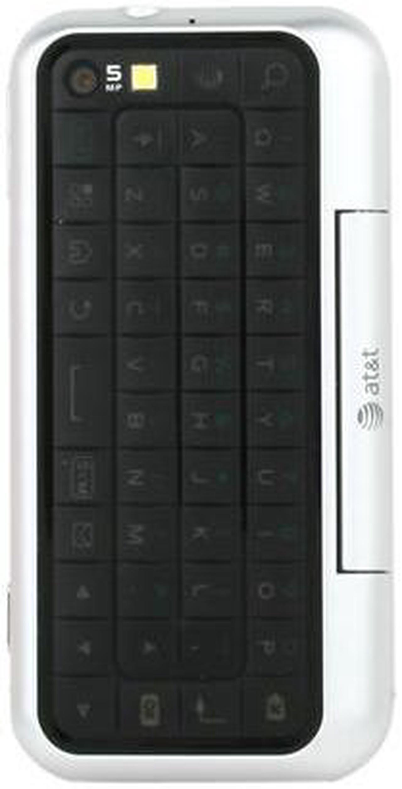 Alt view image 3 of 6 - Motorola BACKFLIP MB300 Black 3G Unlocked GSM Smart Phone with Touch Screen & Full QWERTY Keyboard
