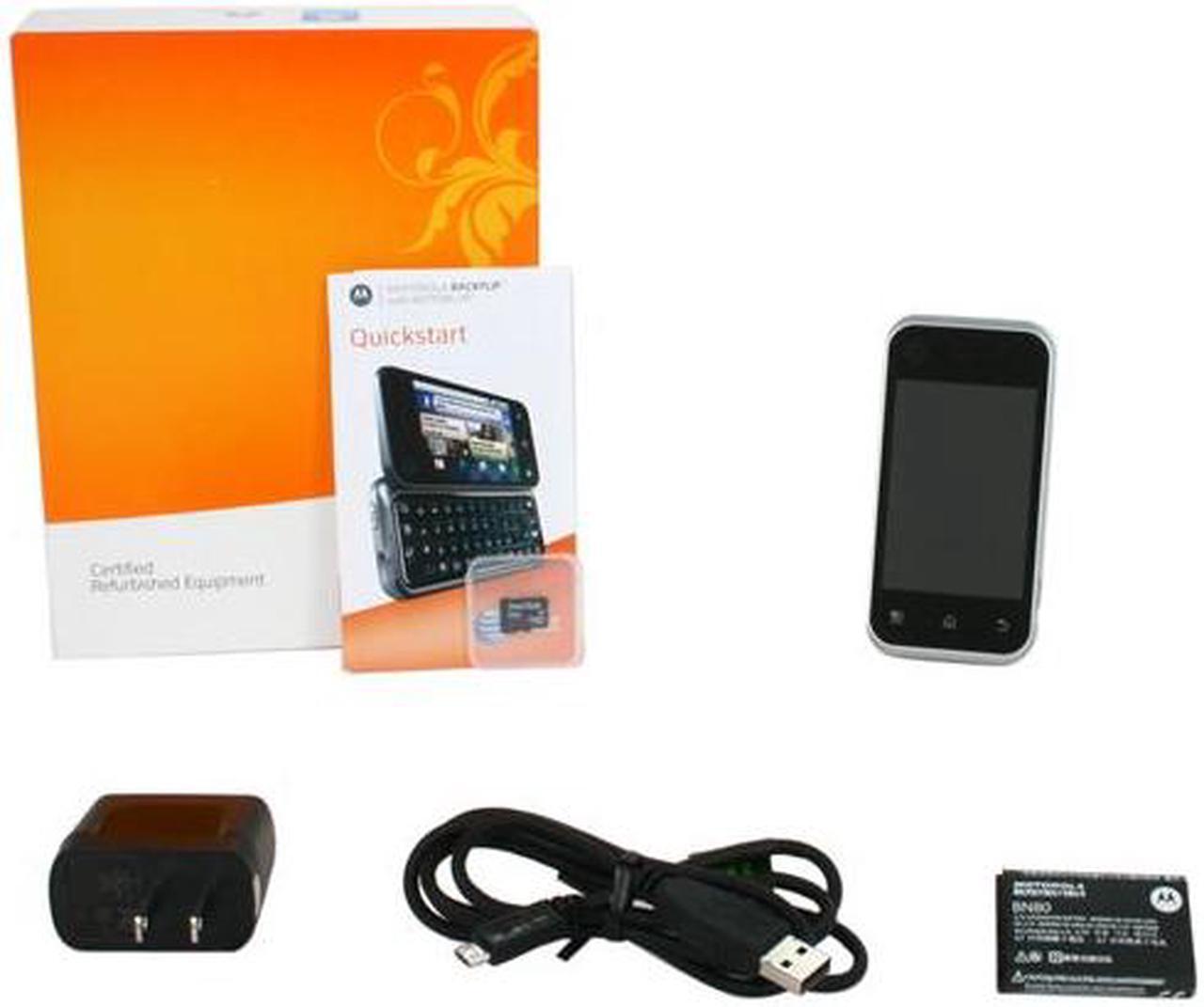 Alt view image 7 of 6 - Motorola BACKFLIP MB300 Black 3G Unlocked GSM Smart Phone with Touch Screen & Full QWERTY Keyboard