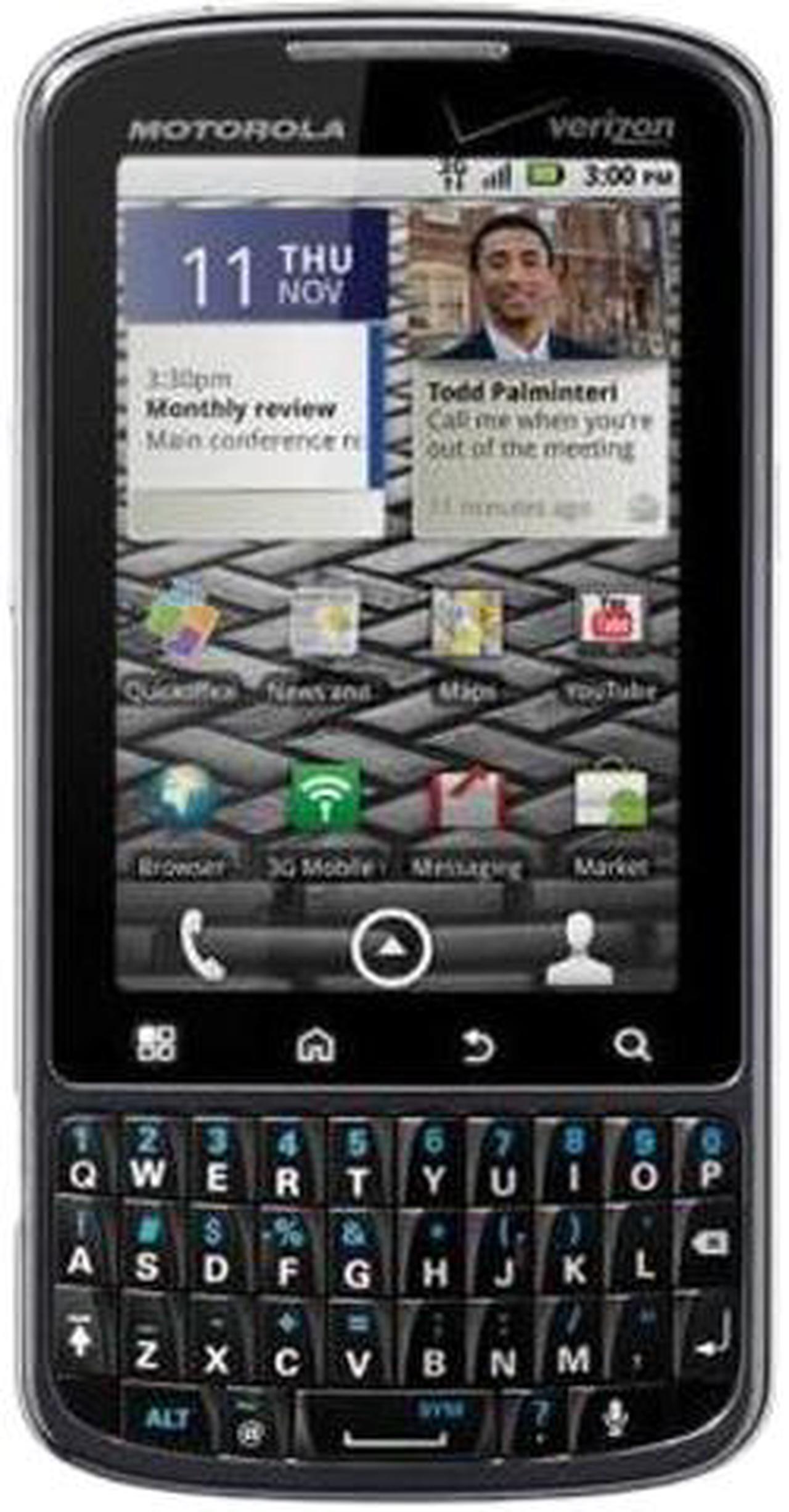 Main image of Motorola Droid Pro XT610 Unlocked GSM Android Cell Phone 3.1" Black