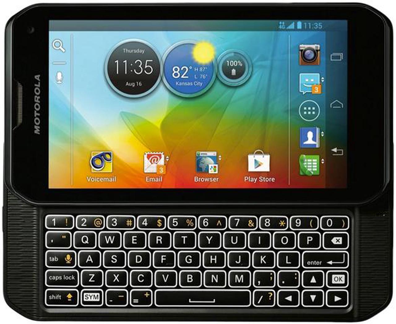 Main image of Motorola Photon Q 4G LTE XT897 Black Dual-Core 1.5GHz Sprint CDMA Android Slider Cell Phone