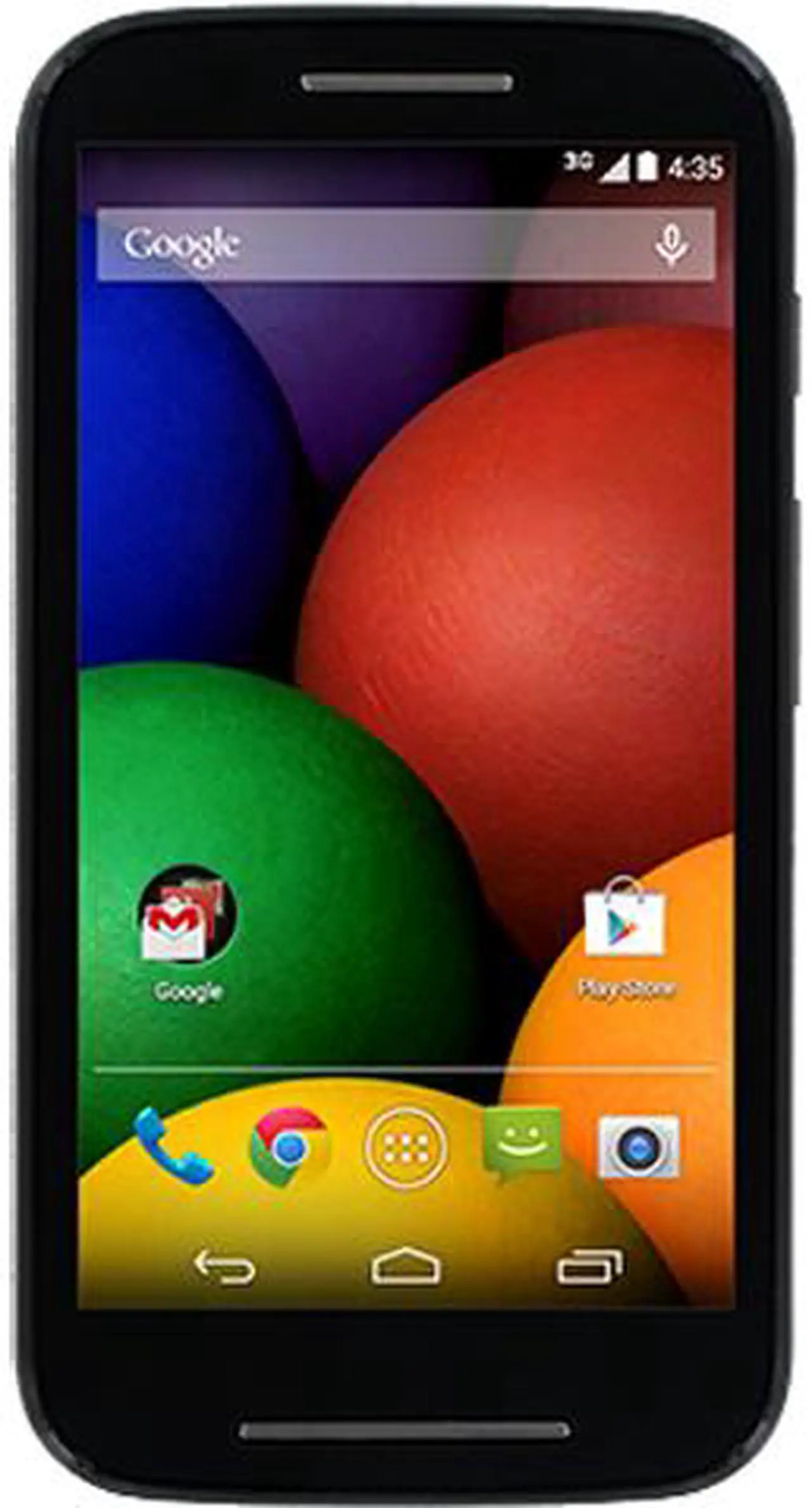 Main image of Tracfone Motorola Moto E Android Cell Phone with Triple Minutes for Life