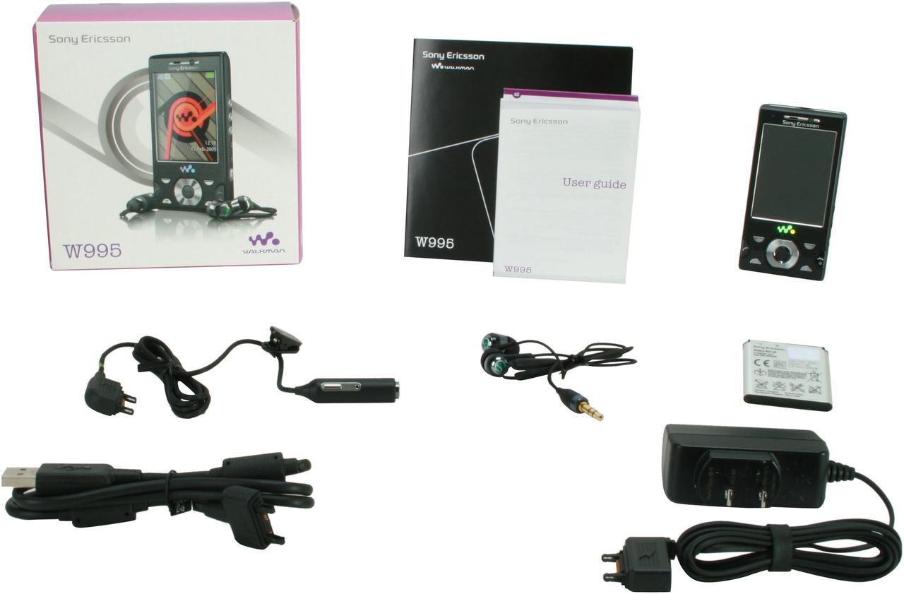 Alt view image 8 of 8 - Sony Ericsson W995a black unlocked 3G GSM slider phone with 8MP Camera