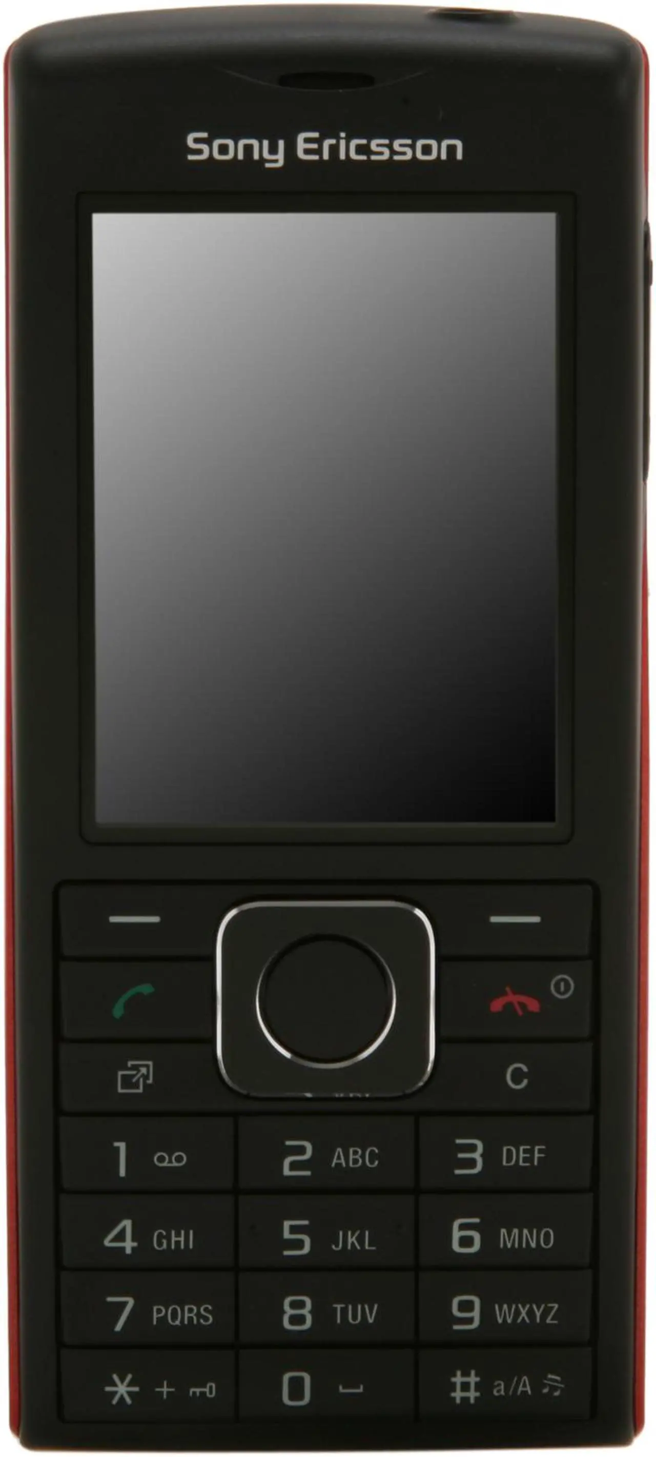 Alt view image 2 of 8 - Sony Ericsson Cedar Black / Red Unlocked GSM Bar Phone with 2MP Camera / Bluetooth (J108a)
