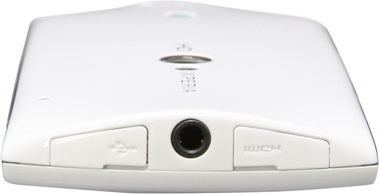 Alt view image 6 of 8 - Sony Ericsson Xperia neo V White 3G Unlocked GSM Android Phone w/ Android OS 2.3 / Wi-Fi / 3.7" Touchscreen / 5.0 MP Camera