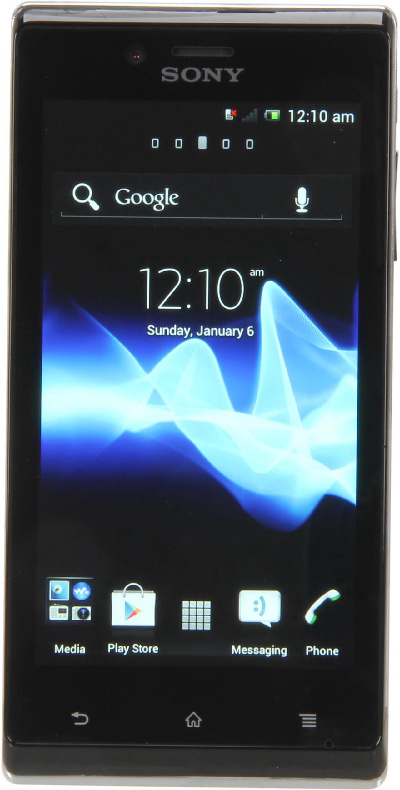 Main image of Sony Xperia J ST26a Android 4.0 Touch Screen 5.0 MP Camera Unlocked GSM Smart Phone 4.0" Black