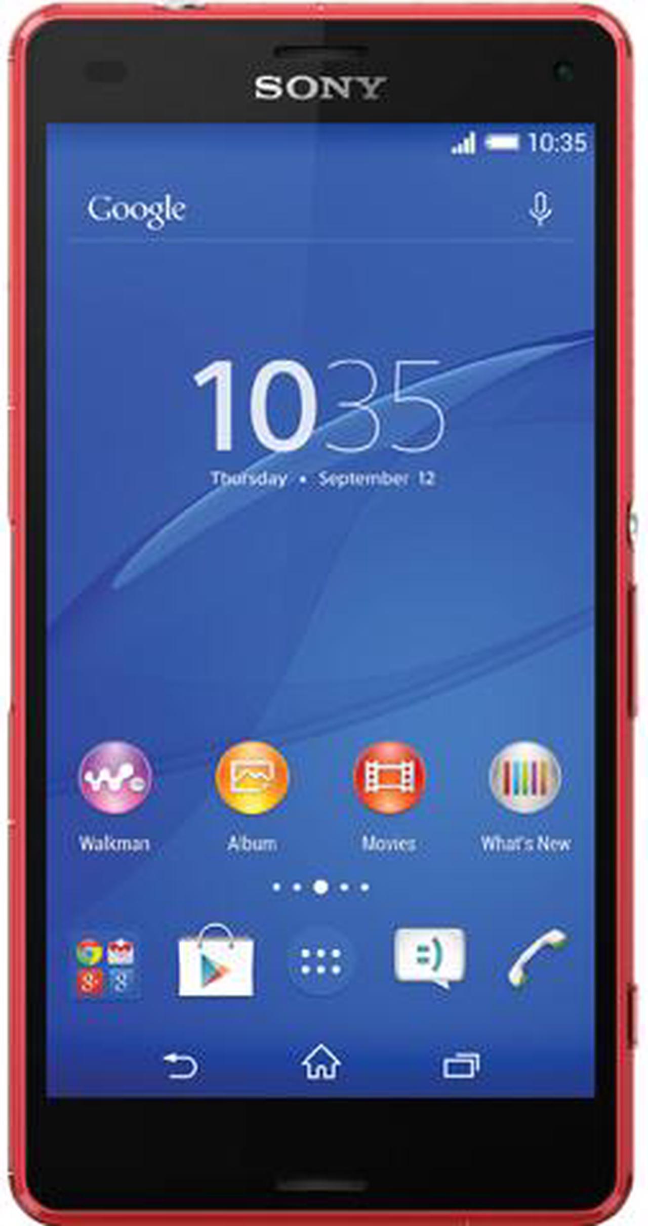 Main image of Sony Xperia Z3 Compact D5803 16GB Unlocked GSM 20MP Camera Phone 4.6" Orange 2GB RAM
