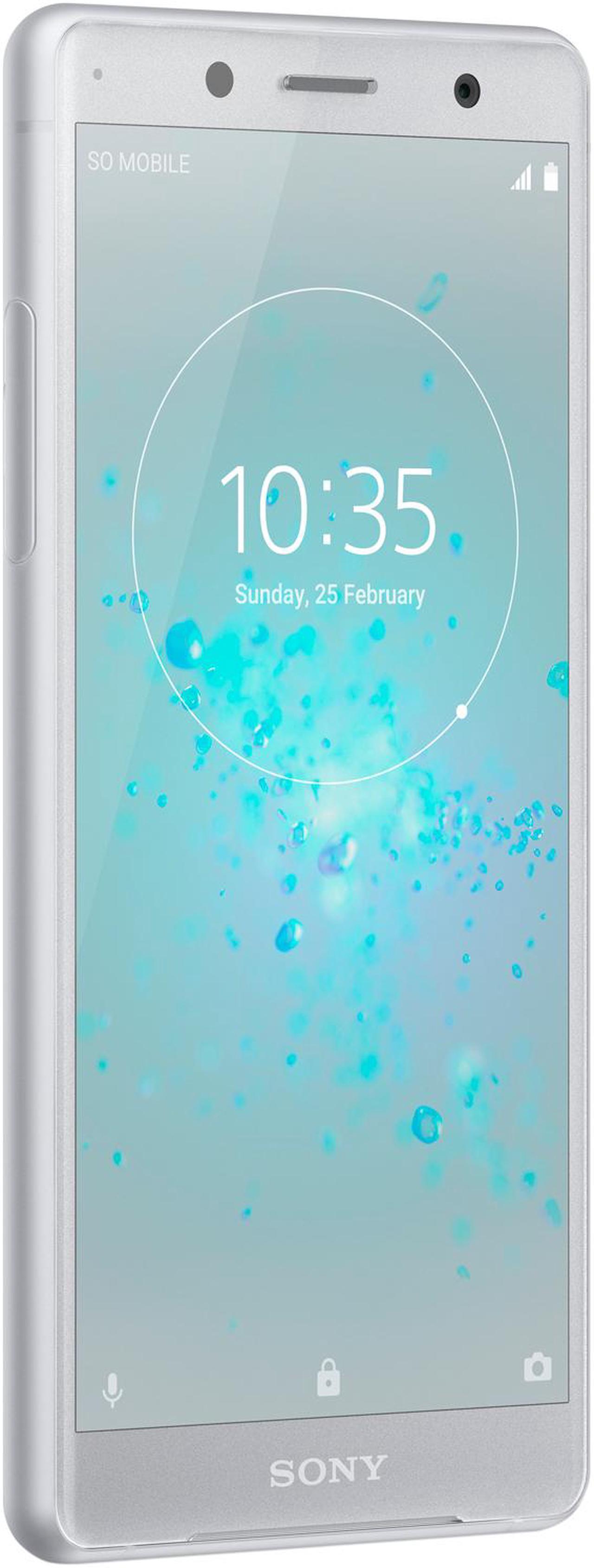Alt view image 3 of 10 - Sony Xperia XZ2 Compact (H8314) 4G LTE Unlocked Cell Phone (US Warranty) 5" White Silver 4GB RAM