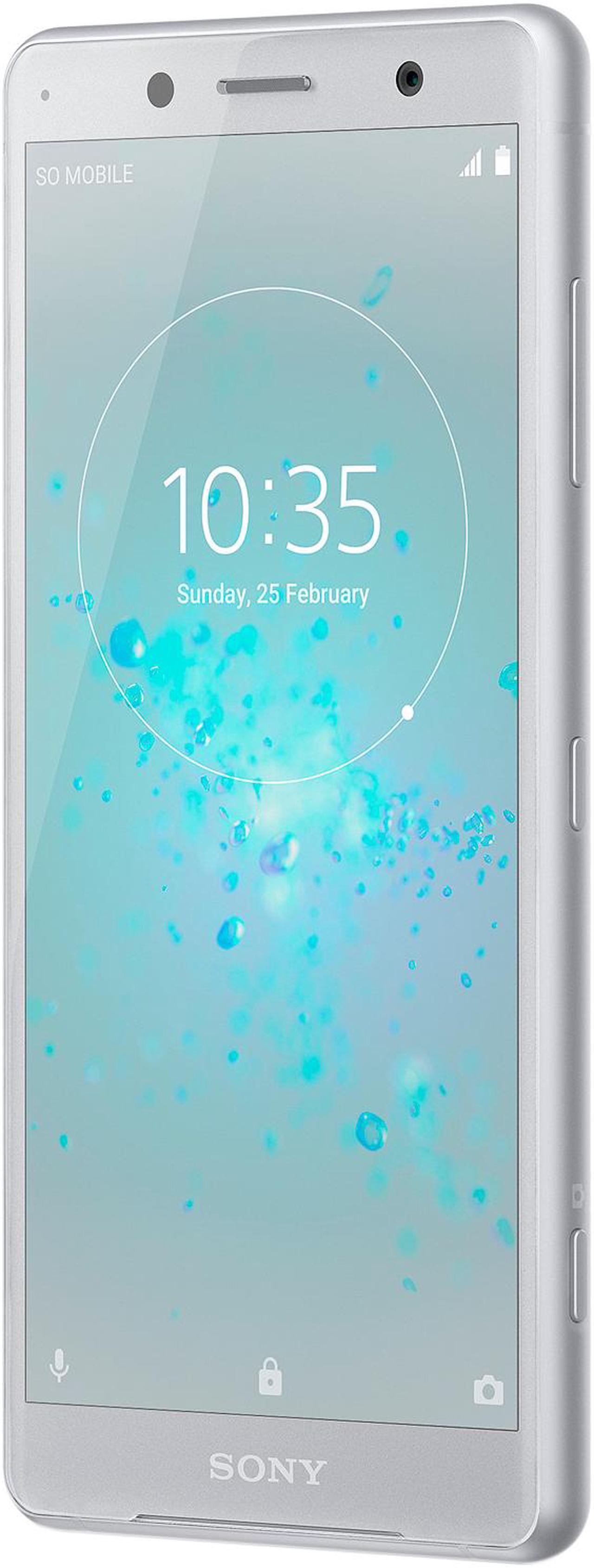 Alt view image 2 of 10 - Sony Xperia XZ2 Compact (H8314) 4G LTE Unlocked Cell Phone (US Warranty) 5" White Silver 4GB RAM