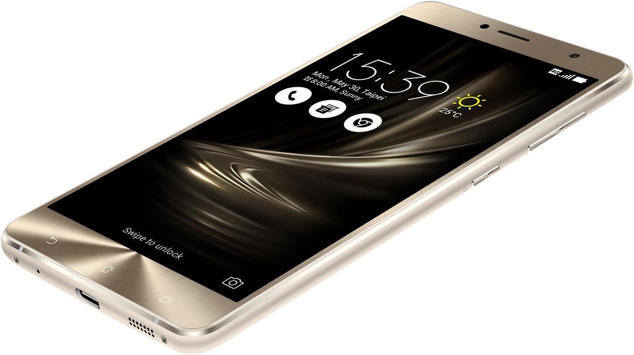 Alt view image 6 of 14 - Asus ZenFone 3 Deluxe 4G LTE Unlocked Cell Phone 5.5" Glacier Silver 4GB RAM