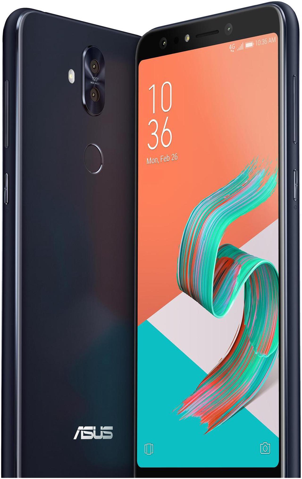 Alt view image 12 of 14 - Asus Zenfone 5Q ZC600KL 4G LTE Unlocked Cell Phone 6" Black 4GB RAM